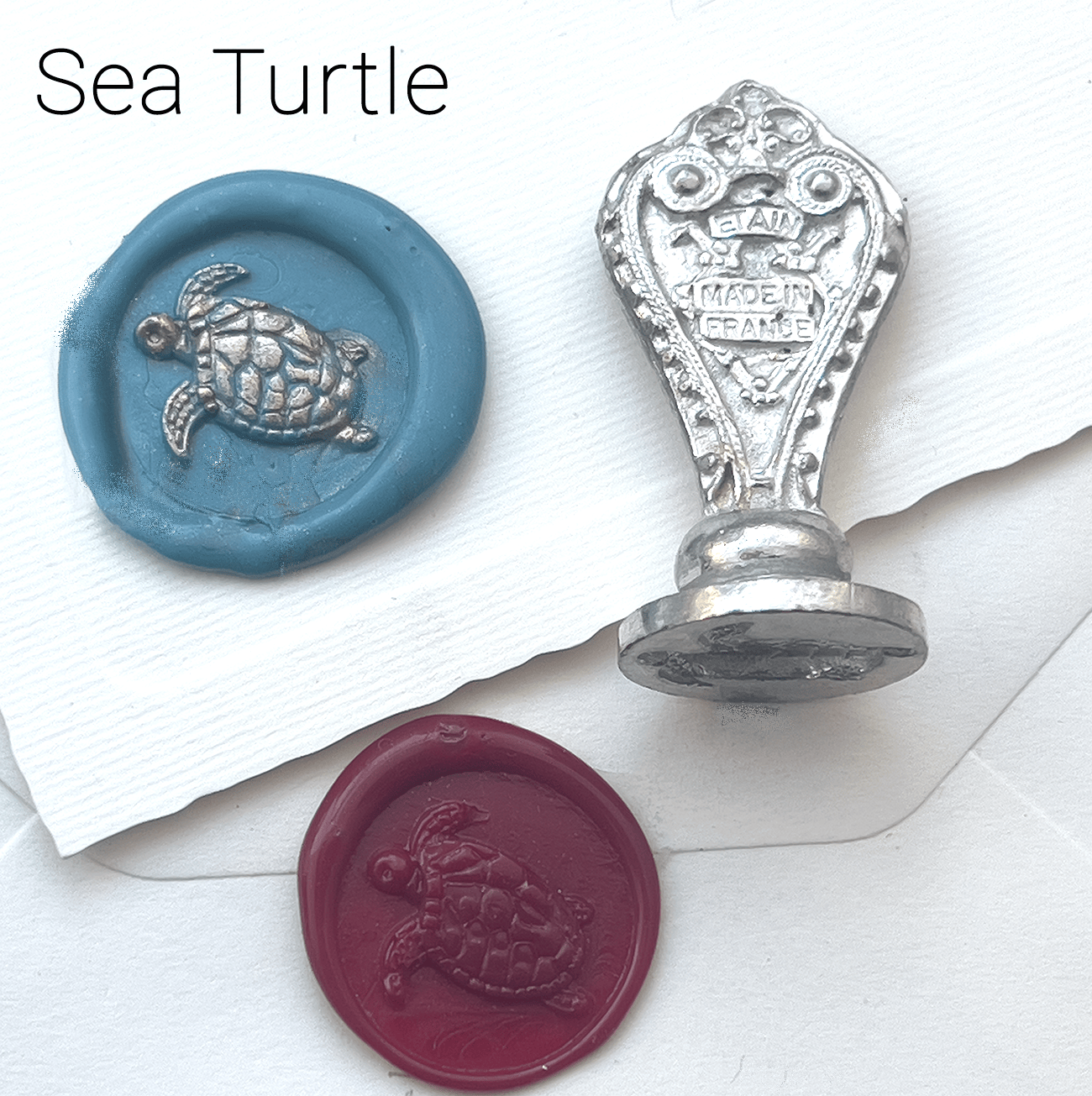Favorite Story Papier Plume Cast Pewter Wax Seal from France