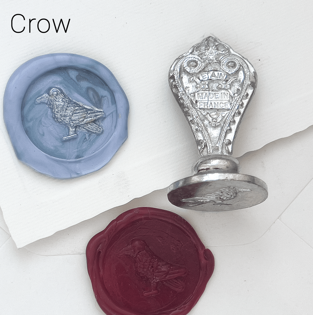 Favorite Story Papier Plume Cast Pewter Wax Seal from France