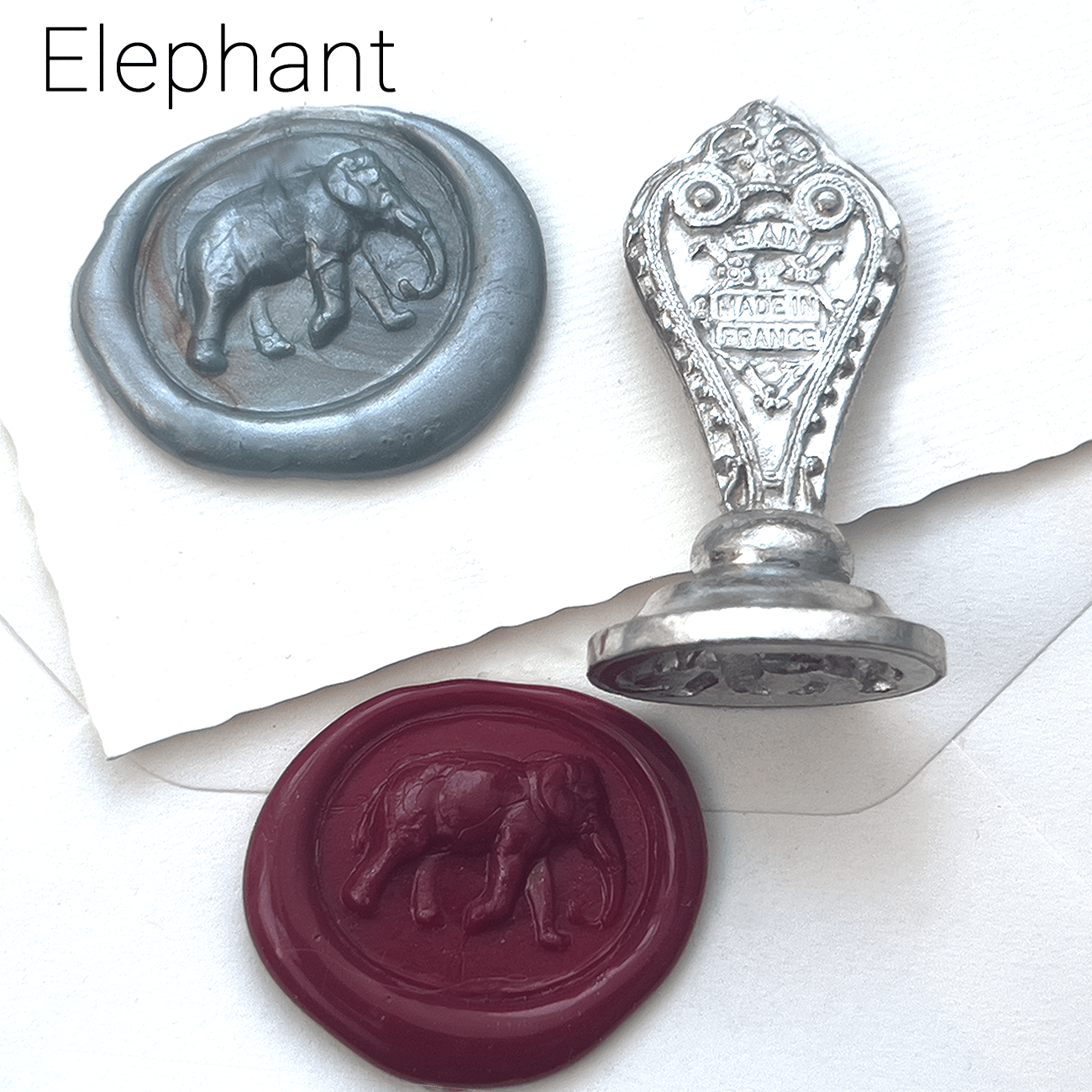 Favorite Story Papier Plume Cast Pewter Wax Seal from France