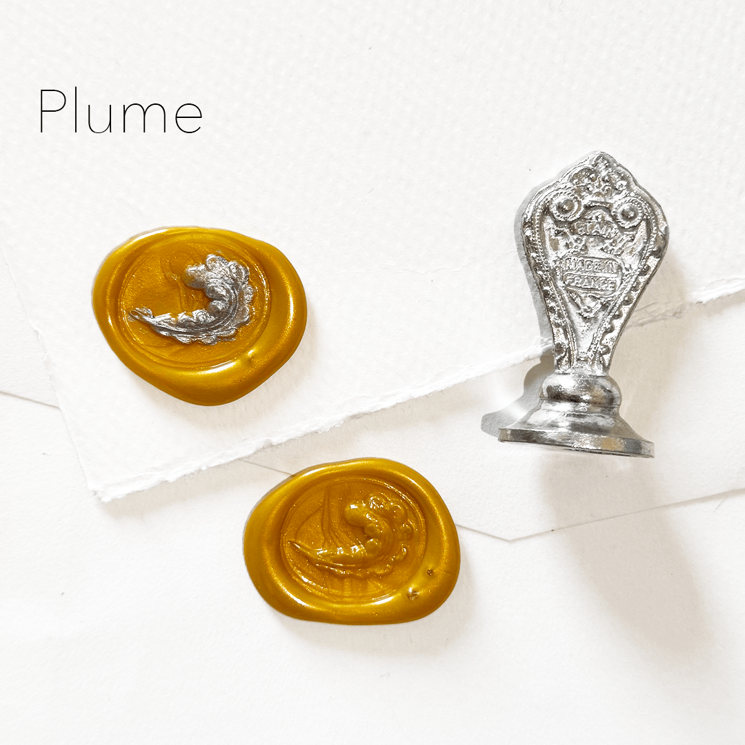 Favorite Story Papier Plume Cast Pewter Wax Seal from France
