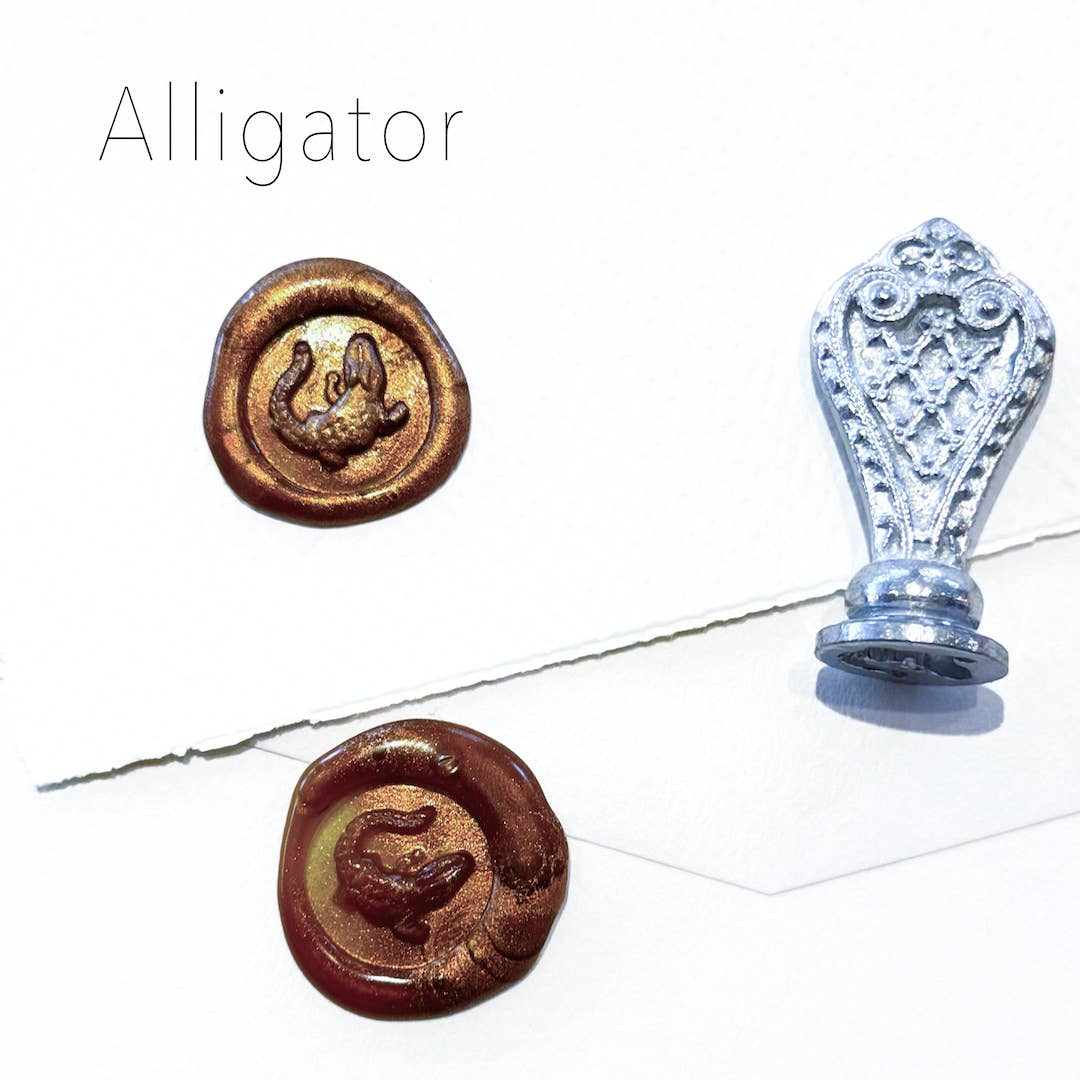 Favorite Story Papier Plume Cast Pewter Wax Seal from France