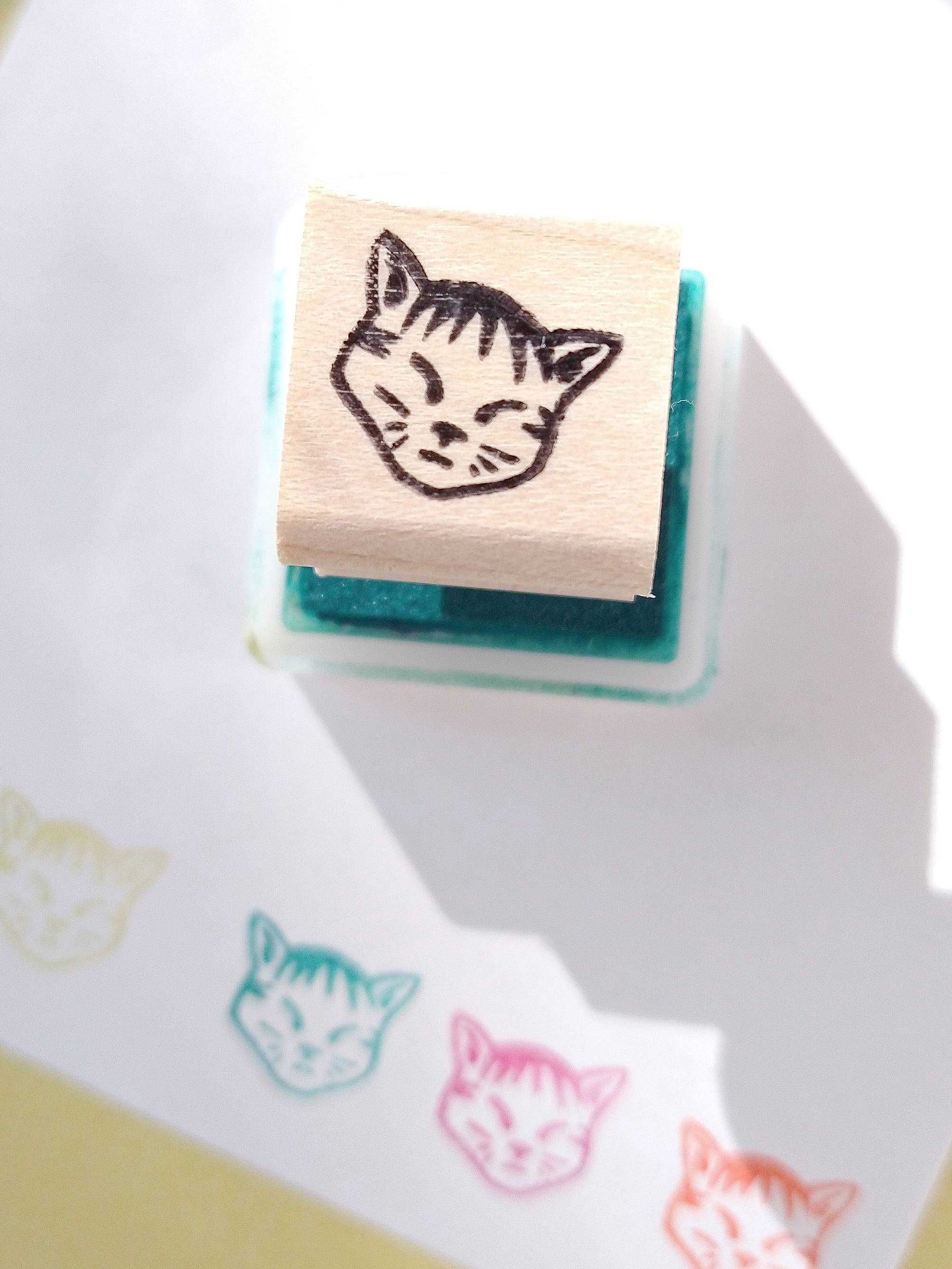 Favorite Story Peppercorn Paper Cat Mini Stamp