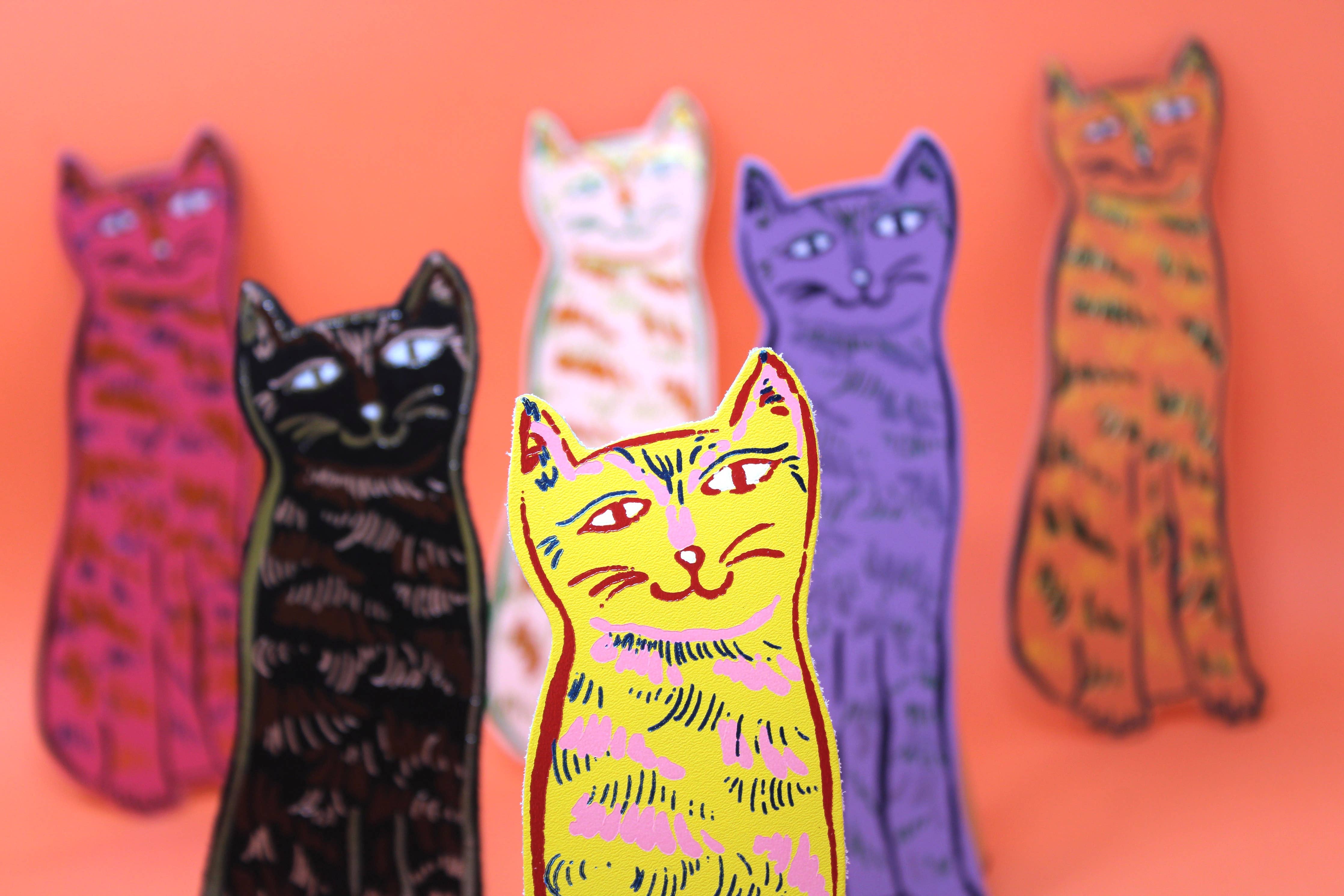 Favorite Story Ark Colour Design Cat Tails Bookmark