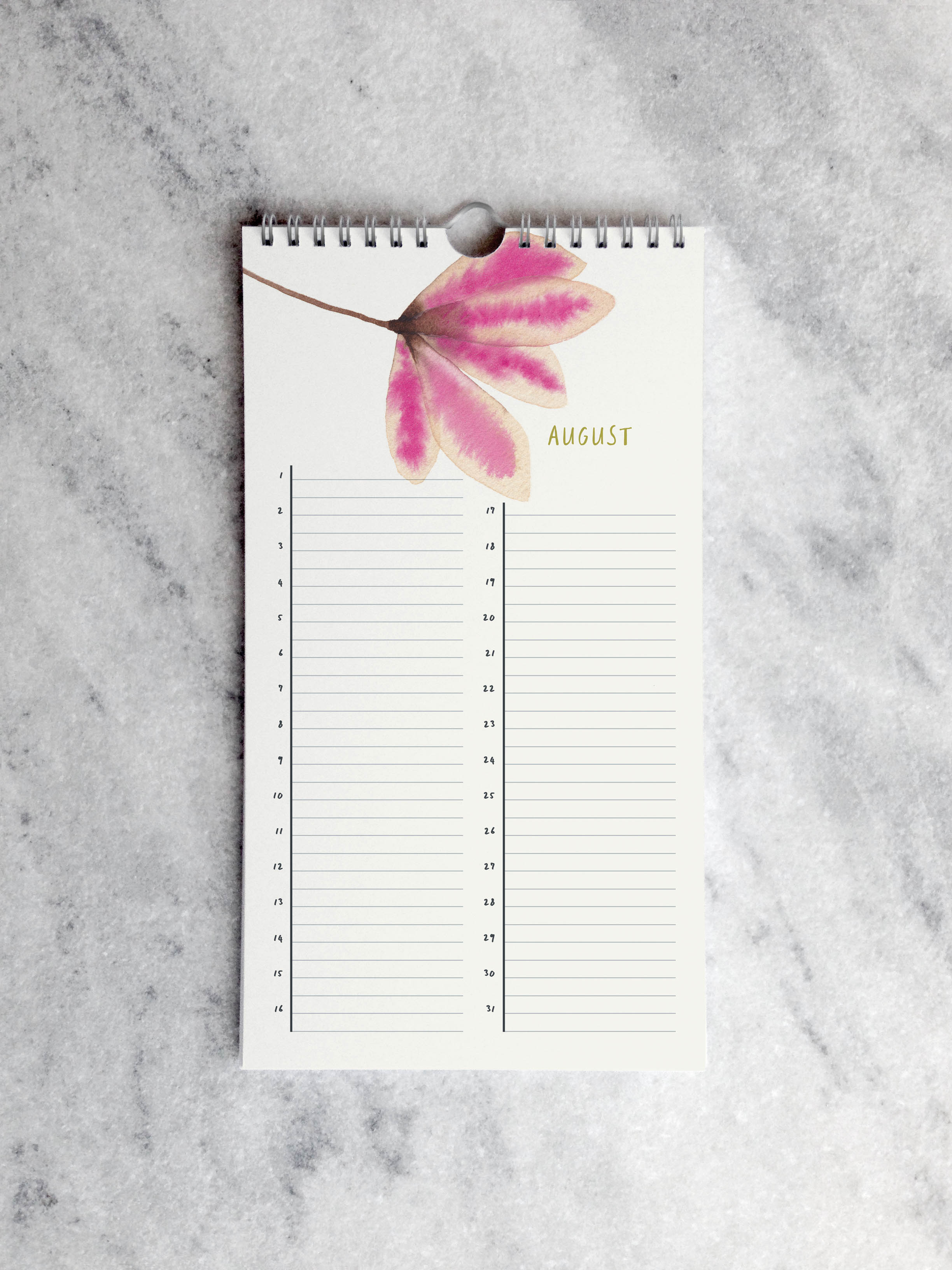 Favorite Story Celebration Calendar Favorite Story Celebration Calendar, Blooms
