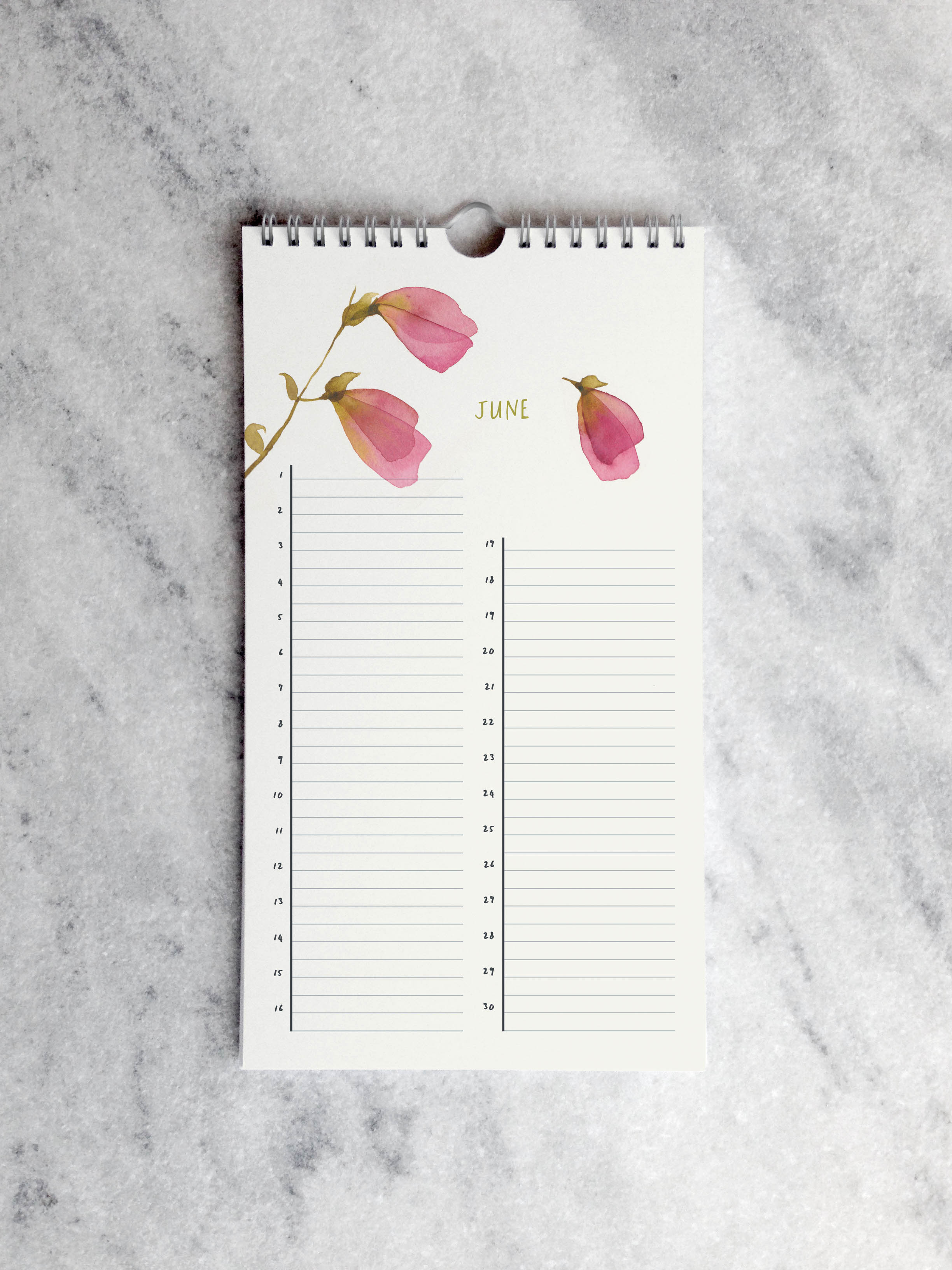 Favorite Story Celebration Calendar Favorite Story Celebration Calendar, Blooms
