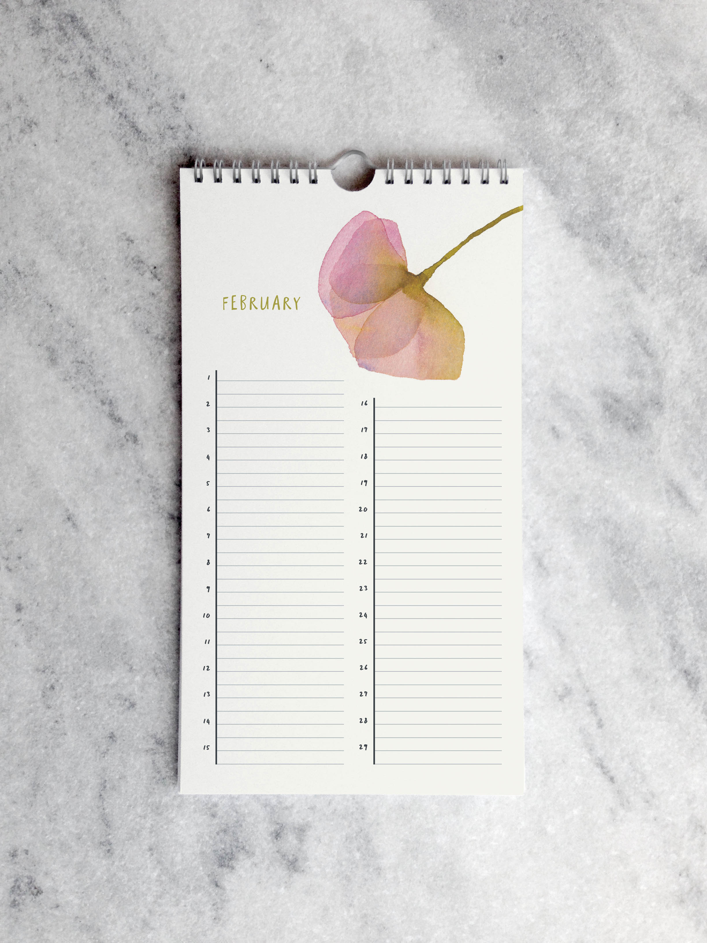 Favorite Story Celebration Calendar Favorite Story Celebration Calendar, Blooms