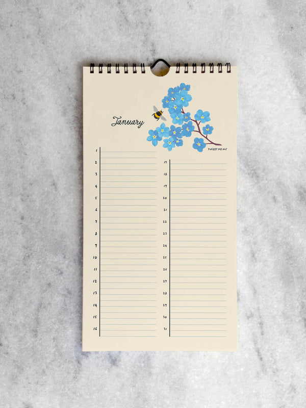 Favorite Story Celebration Calendar Botanicals Celebration Calendar