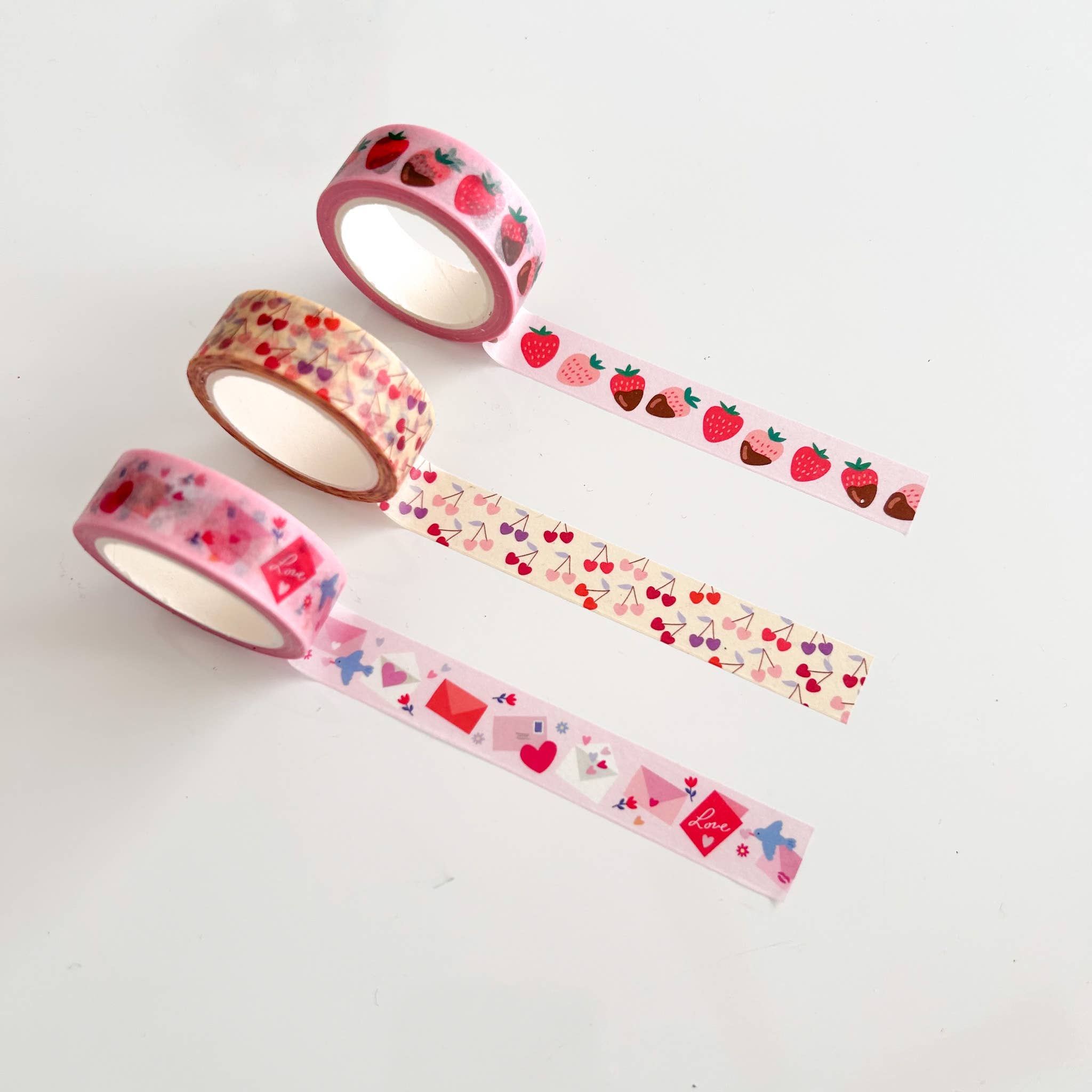 Favorite Story Girl of All Work CHERRY HEARTS Washi Tape