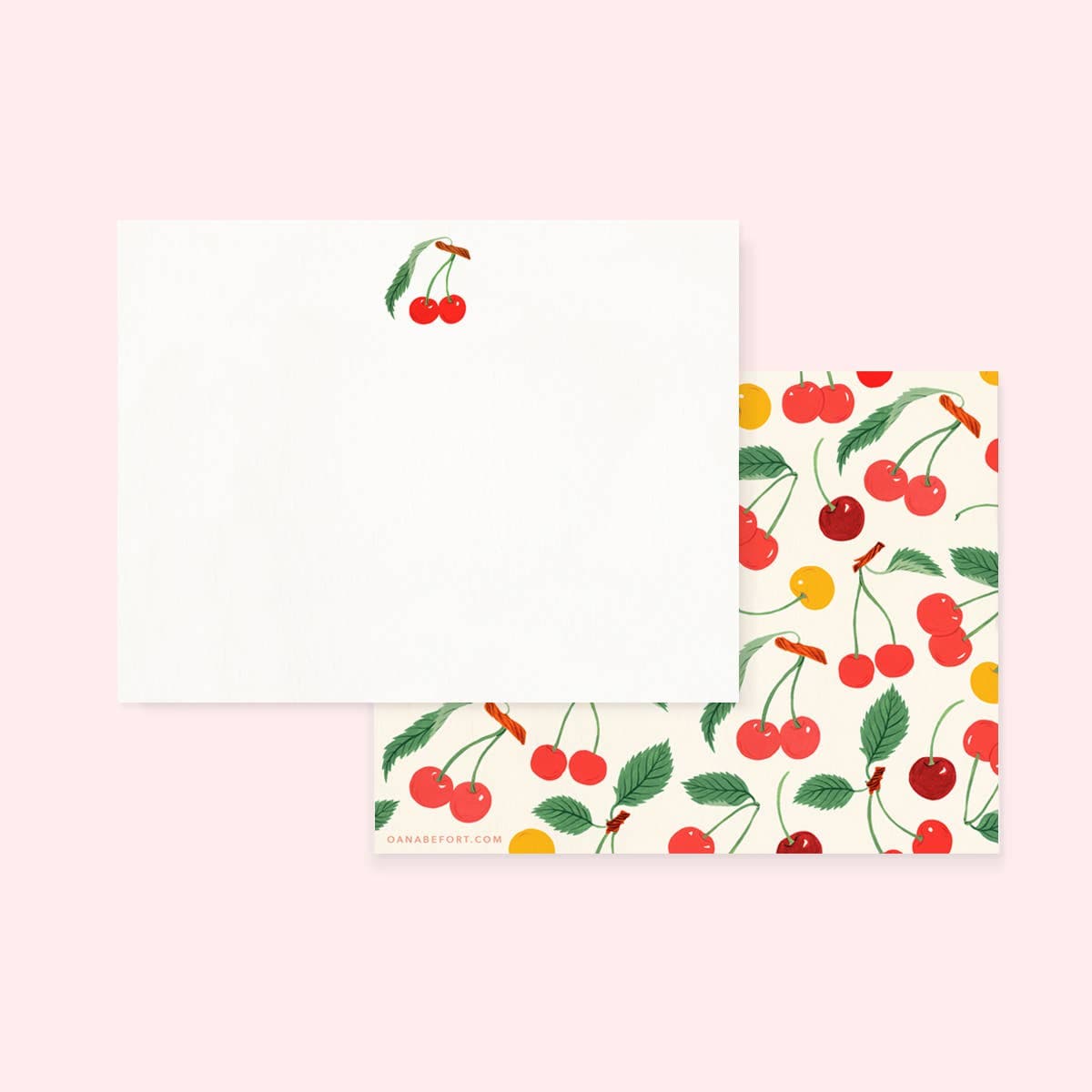 Favorite Story Botanica Paper Co. CHERRY Notecards | Set of 4