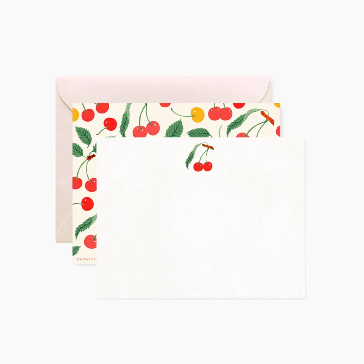 Favorite Story Botanica Paper Co. CHERRY Notecards | Set of 4