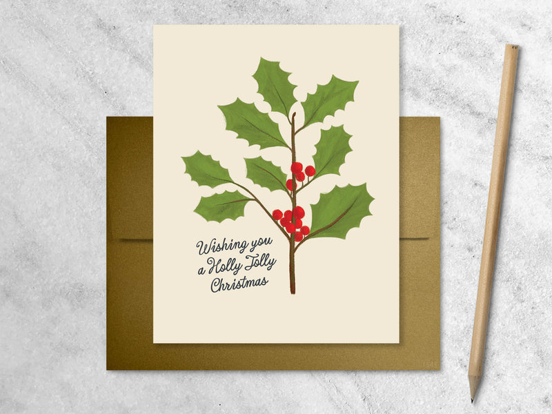 Favorite Story Greeting Cards Greeting Card Christmas Holly