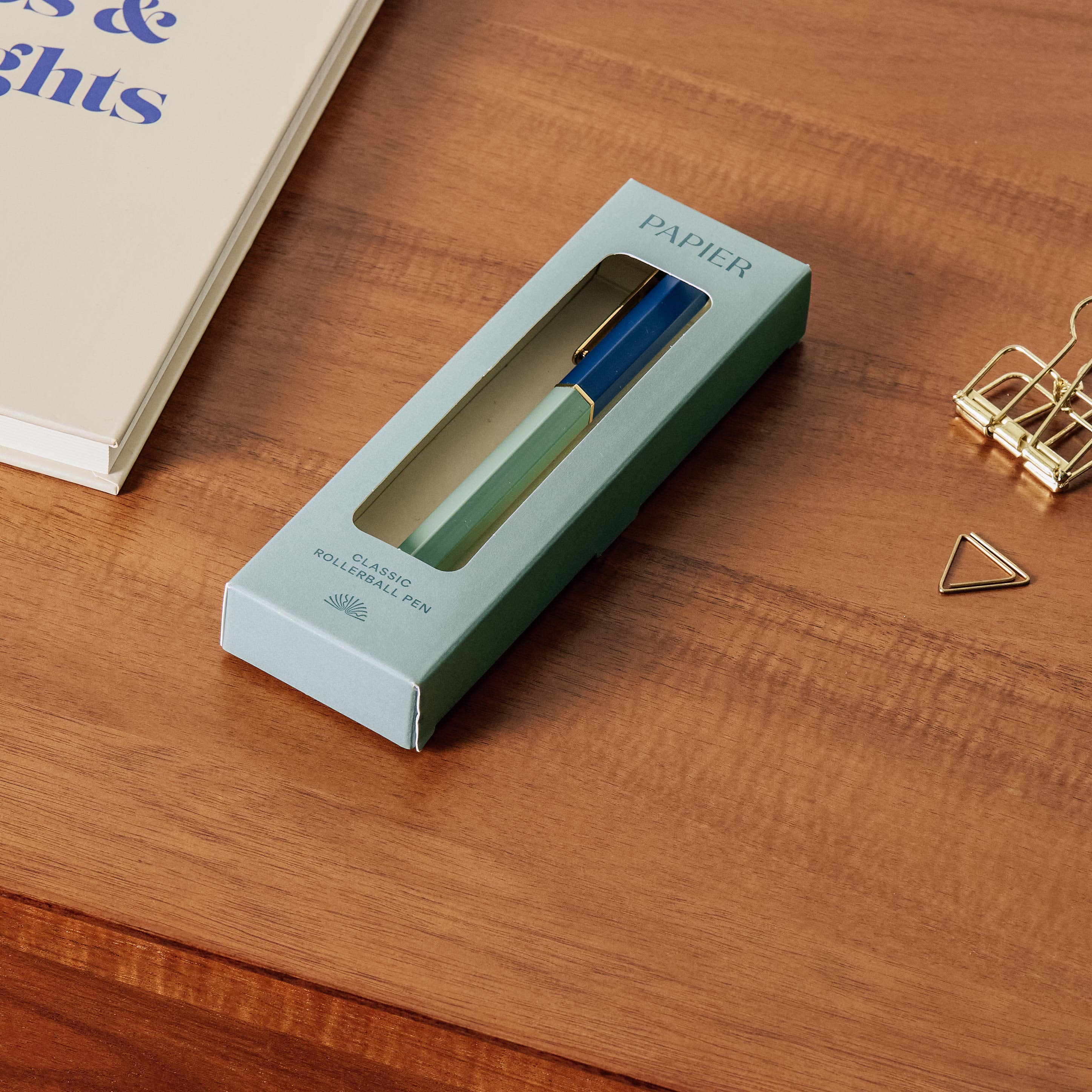 Favorite Story Papier Classic Rollerball Pen with Pen Clip