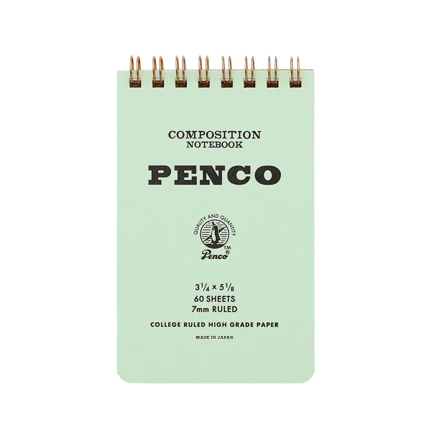 Favorite Story Penco Mint Coil Notepad, Small