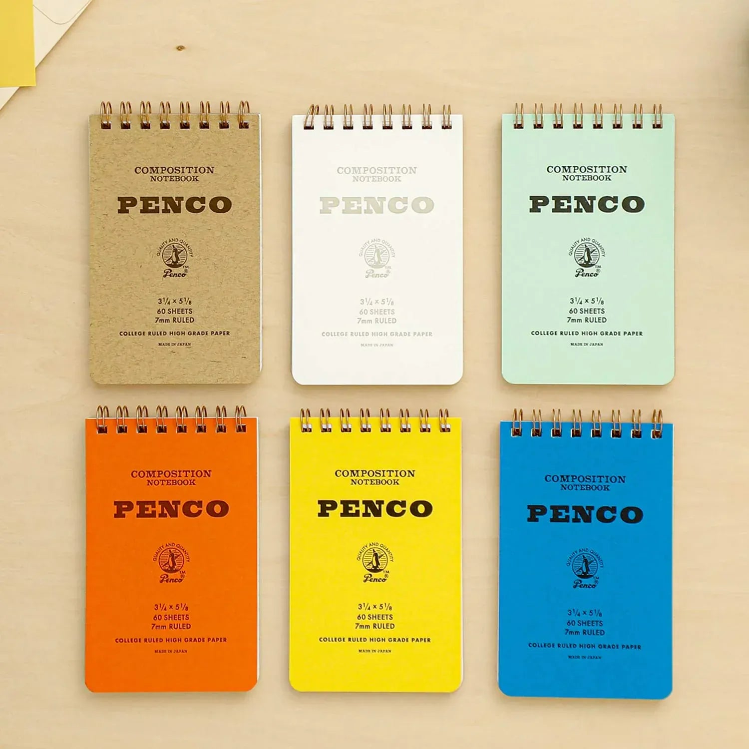 Favorite Story Penco Natural Coil Notepad, Small