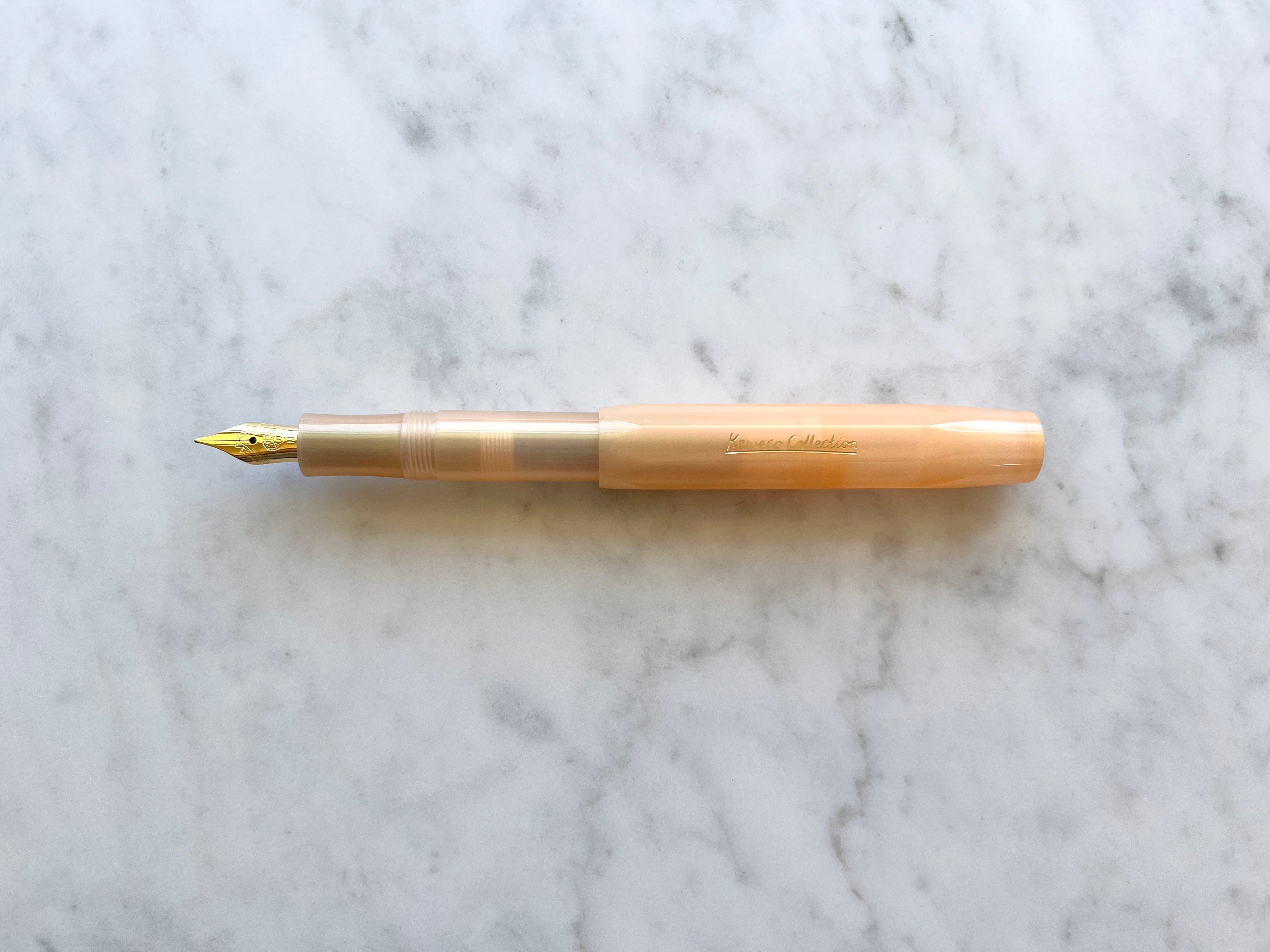 Favorite Story Fountain Pen Kaweco Translucent Apricot / Fine Collection Fountain Pen