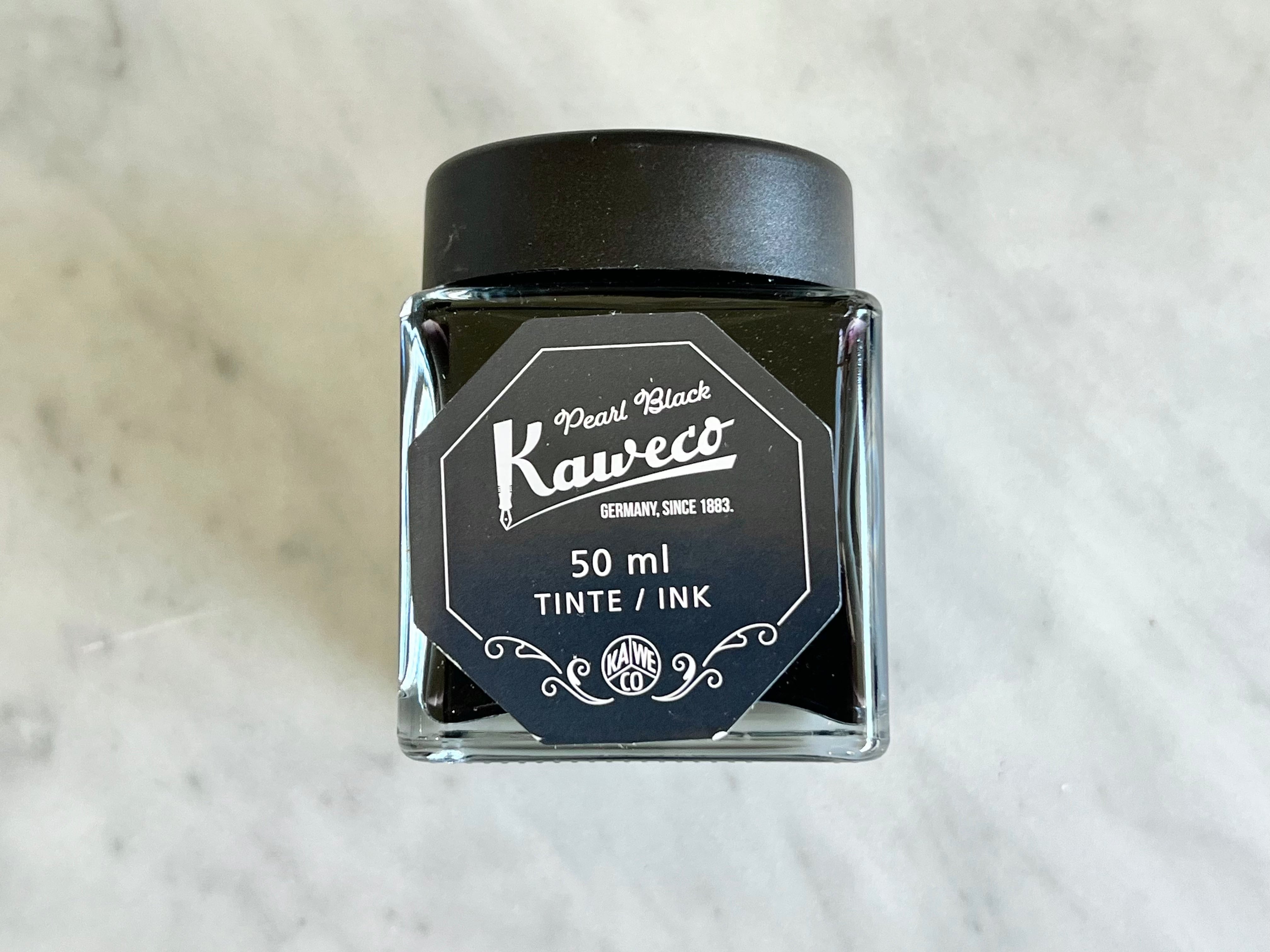Favorite Story Fountain Pen Ink Kaweco Black Colored Ink, 50ml