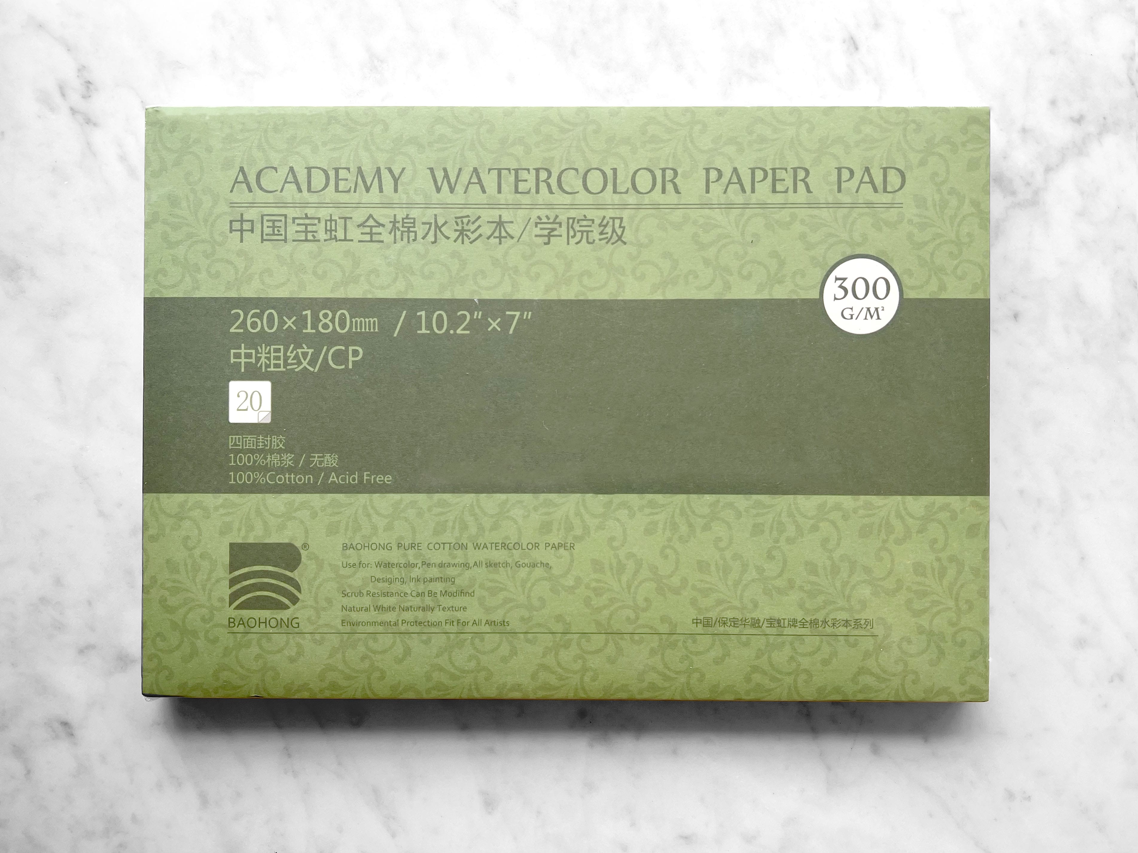 Favorite Story sketchpad Traveler's Company Cotton Watercolor Paper Block, large