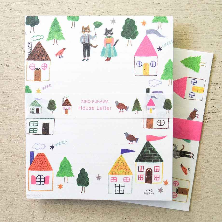 Favorite Story Japacolle — Japan Collections | See Latest News in "About" House Cozyca Aiko Fukawa Letter writing set