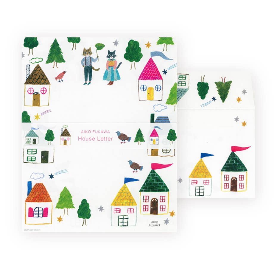 Favorite Story Japacolle — Japan Collections | See Latest News in "About" House Cozyca Aiko Fukawa Letter writing set