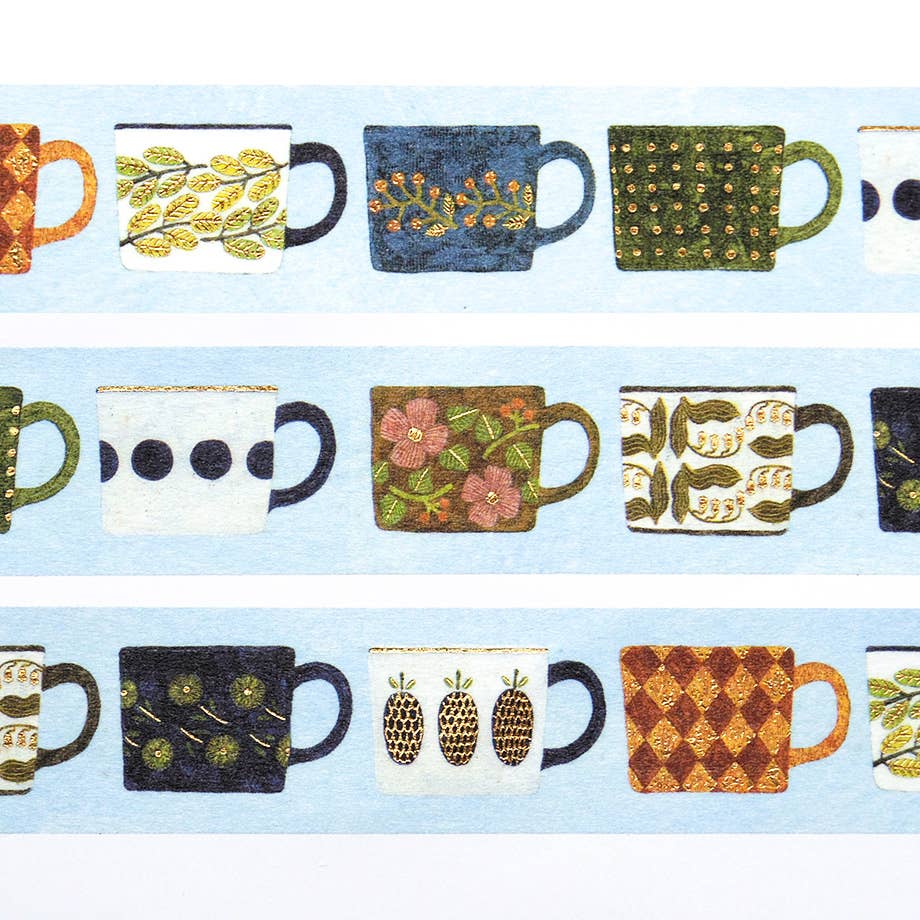 Favorite Story Japacolle — Japan Collections | See Latest News in "About" MY FAVORITE MUGS Cozyca Midori Asano Foil Washi Tape