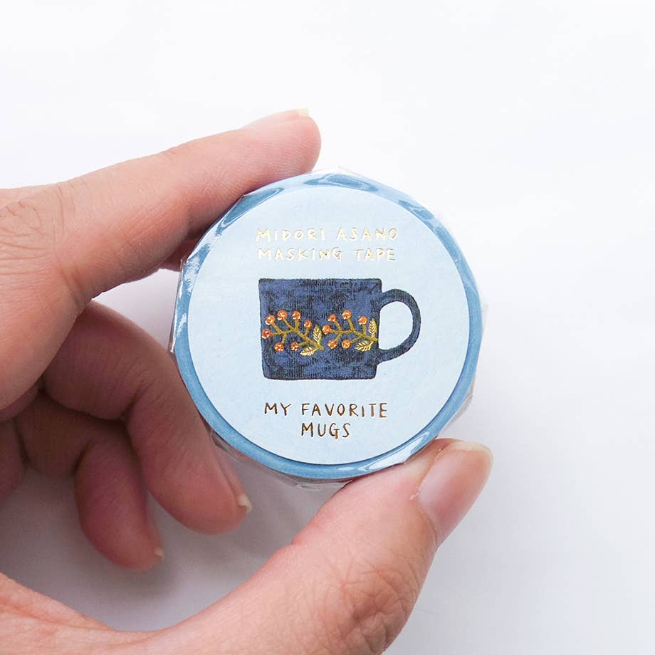 Favorite Story Japacolle — Japan Collections | See Latest News in "About" MY FAVORITE MUGS Cozyca Midori Asano Foil Washi Tape