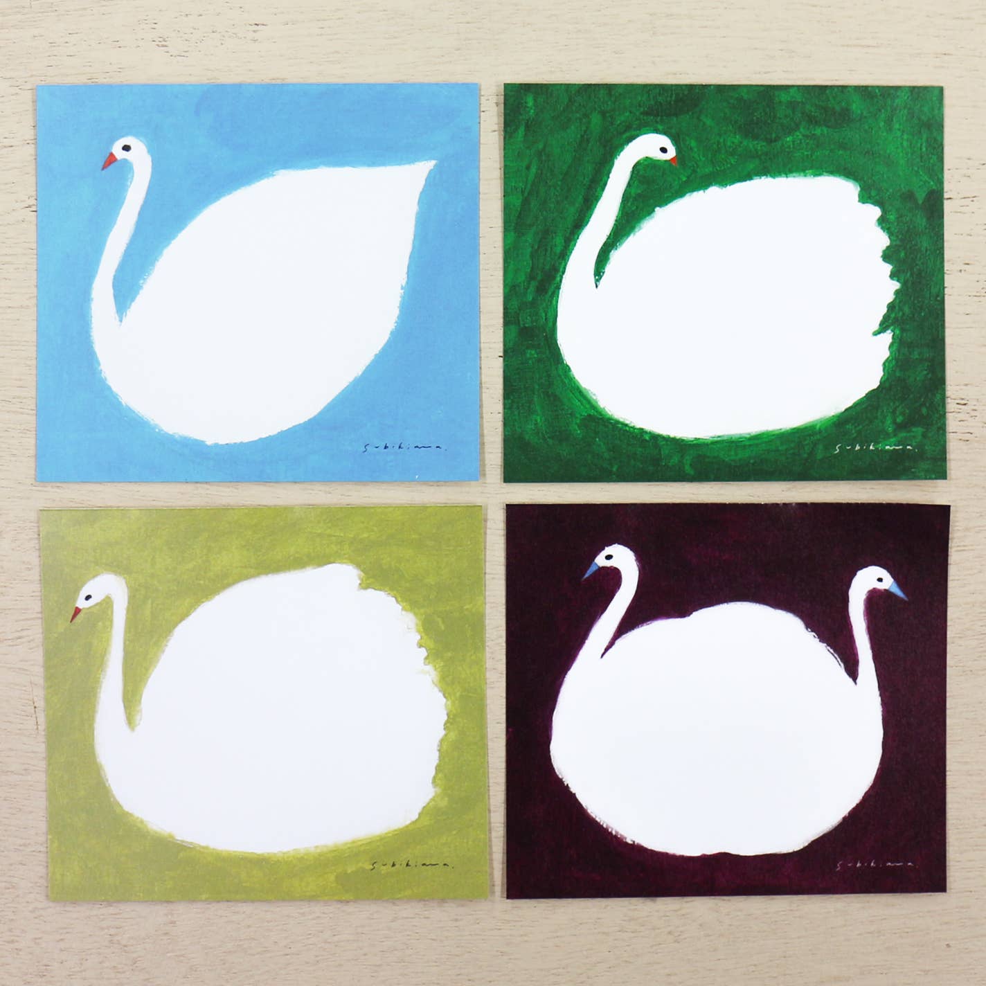 Favorite Story Japacolle — Japan Collections | See Latest News in "About" Swan Cozyca Subikiawa. Block Memo Pad