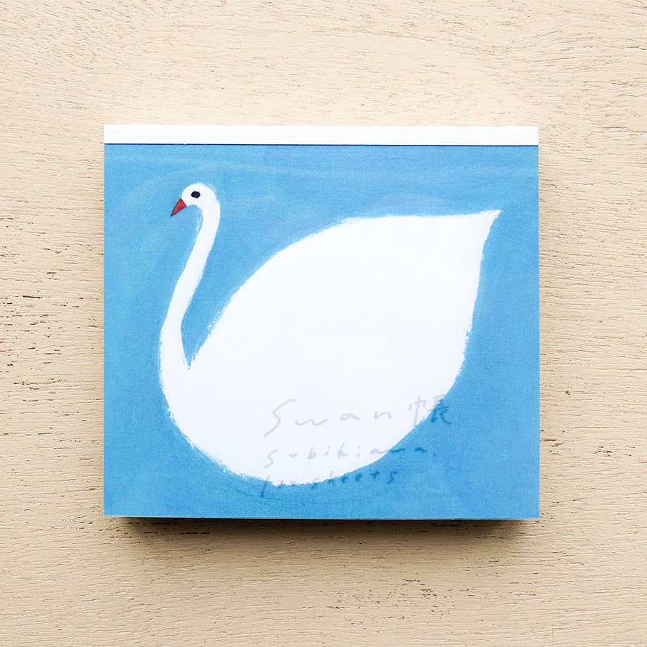 Favorite Story Japacolle — Japan Collections | See Latest News in "About" Swan Cozyca Subikiawa. Block Memo Pad