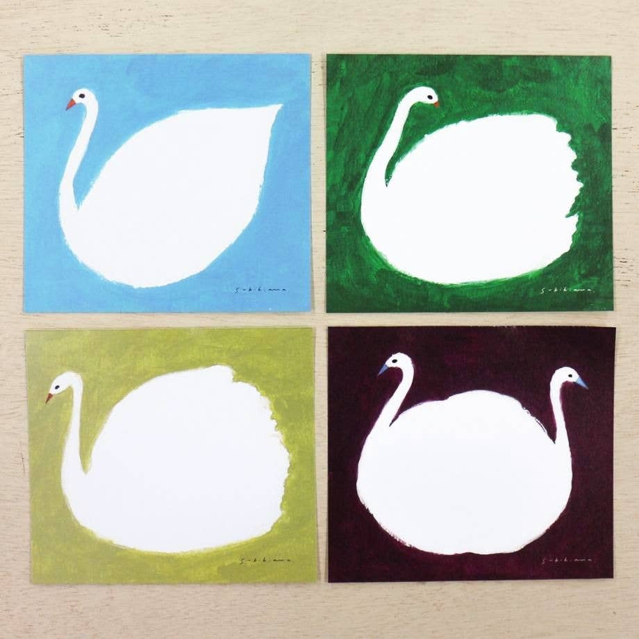 Favorite Story Japacolle — Japan Collections | See Latest News in "About" Swan Cozyca Subikiawa. Block Memo Pad