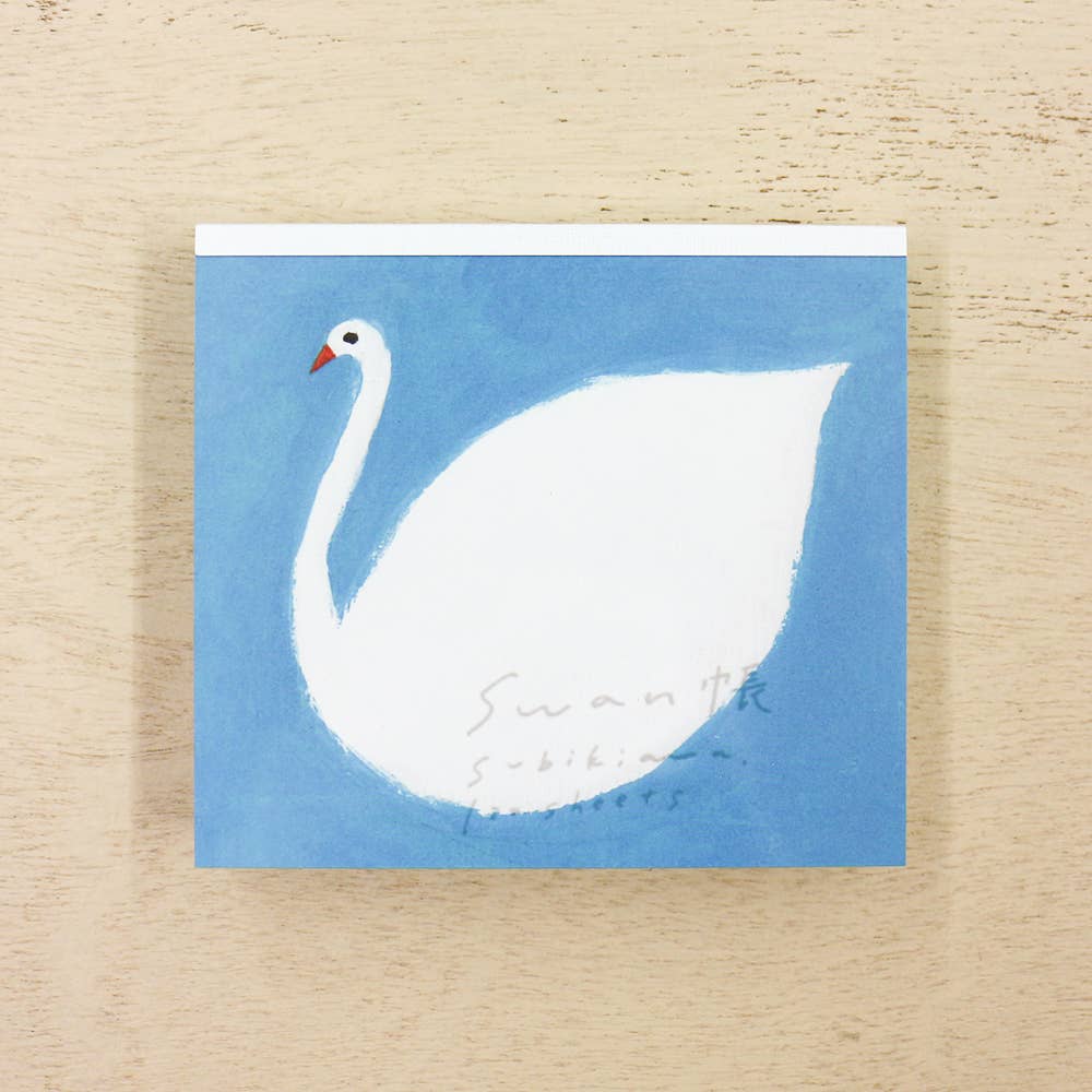 Favorite Story Japacolle — Japan Collections | See Latest News in "About" Swan Cozyca Subikiawa. Block Memo Pad