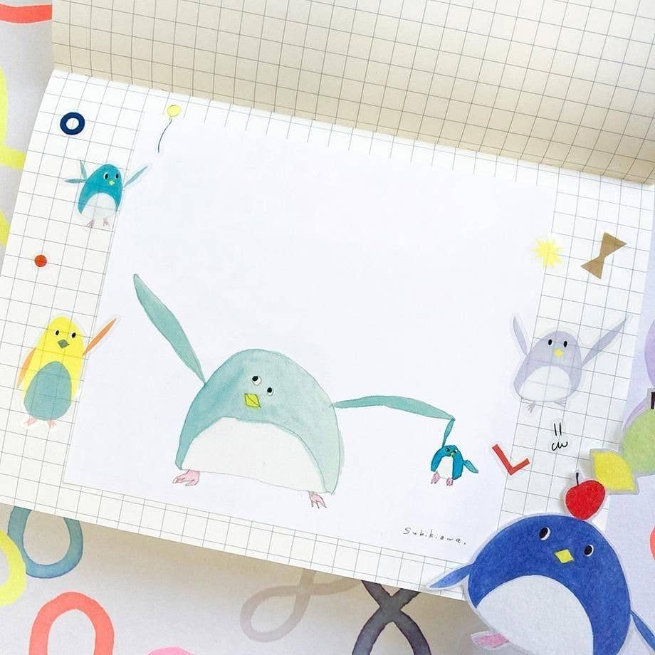 Favorite Story Japacolle — Japan Collections | See Latest News in "About" Swan Cozyca Subikiawa. Block Memo Pad