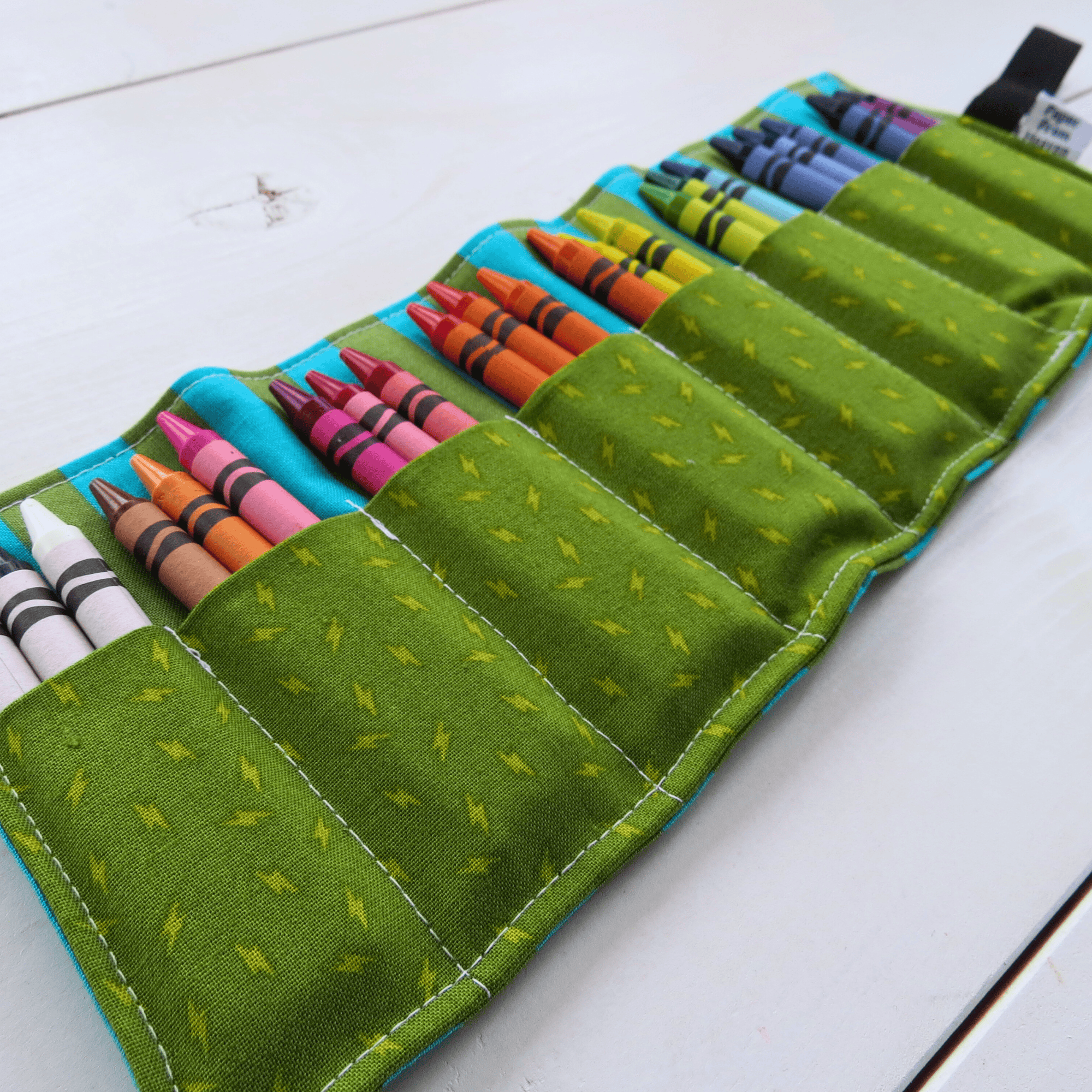 Favorite Story PaperFromHeaven Crayon Roll-Up Organizer – Stocking Stuffer for Kids