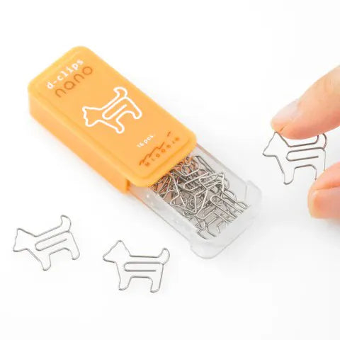 Favorite Story Paper Clips Midori D-Clips Nano, Dog