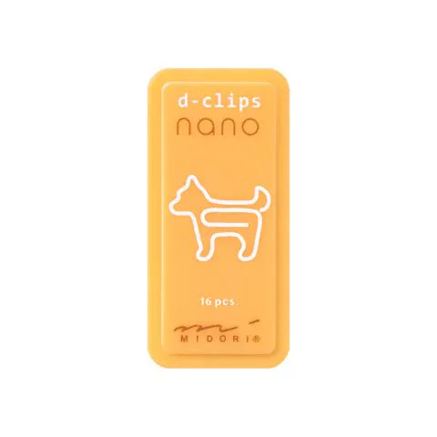 Favorite Story Paper Clips Midori D-Clips Nano, Dog