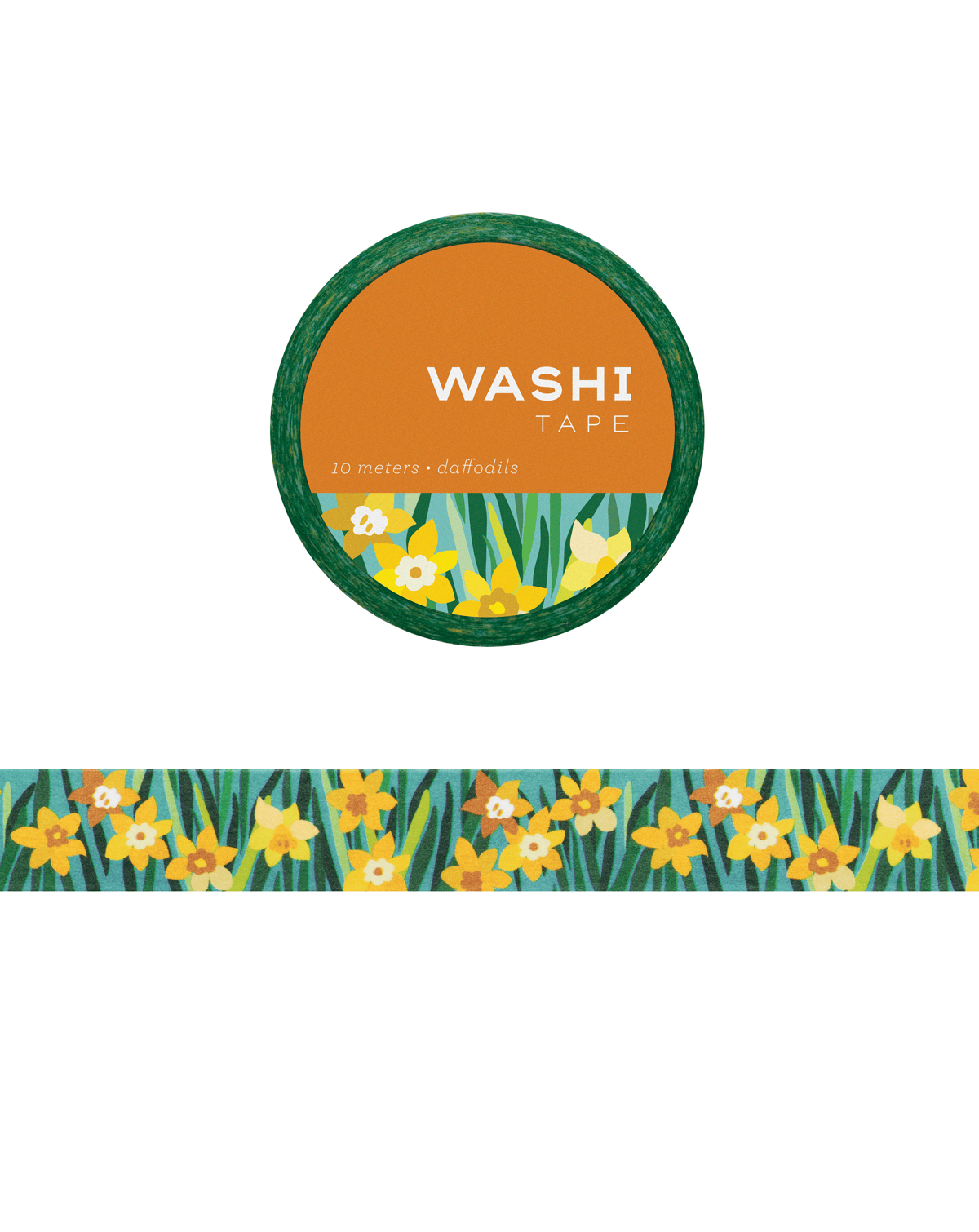 Favorite Story Girl of All Work Daffodils Washi Tape