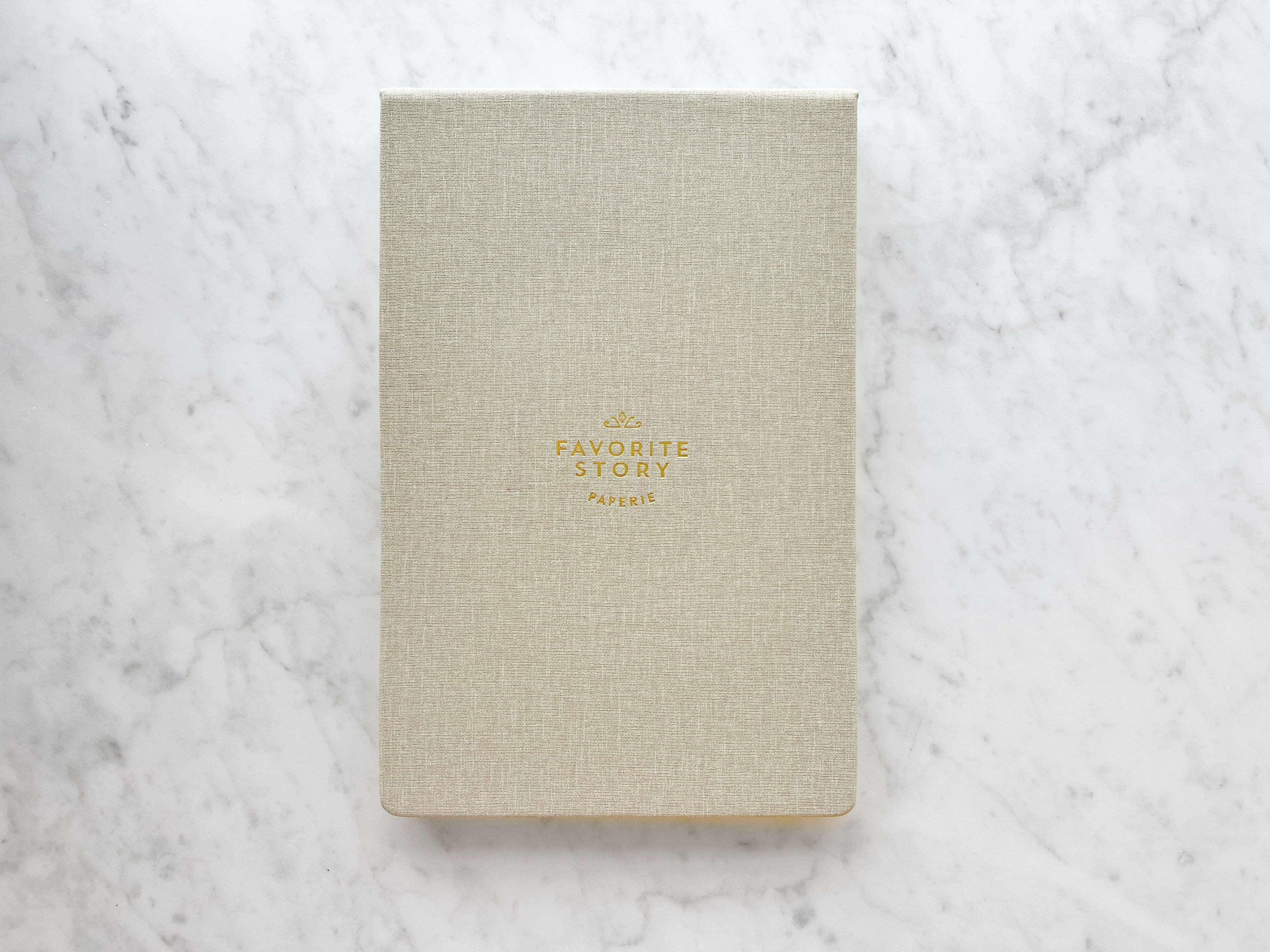 Favorite Story Notepad Refillable Daily Planner Notepad with Brass Screws
