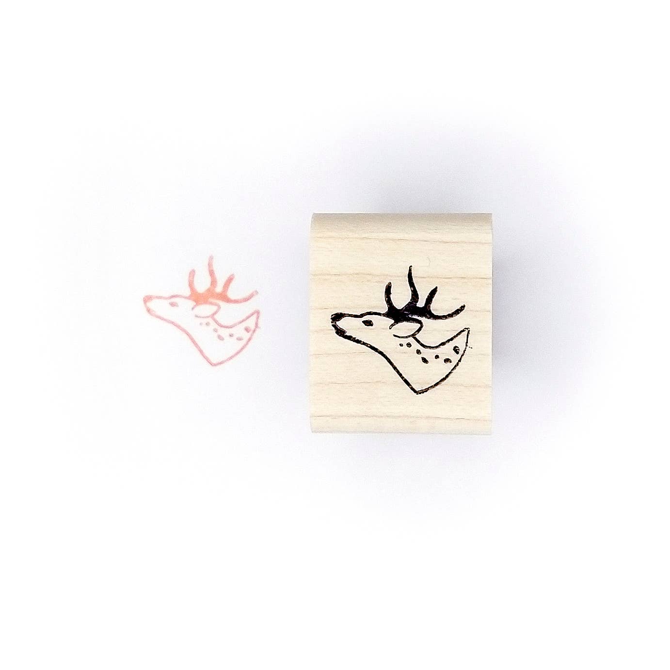 Favorite Story Peppercorn Paper Deer Mini Stamp