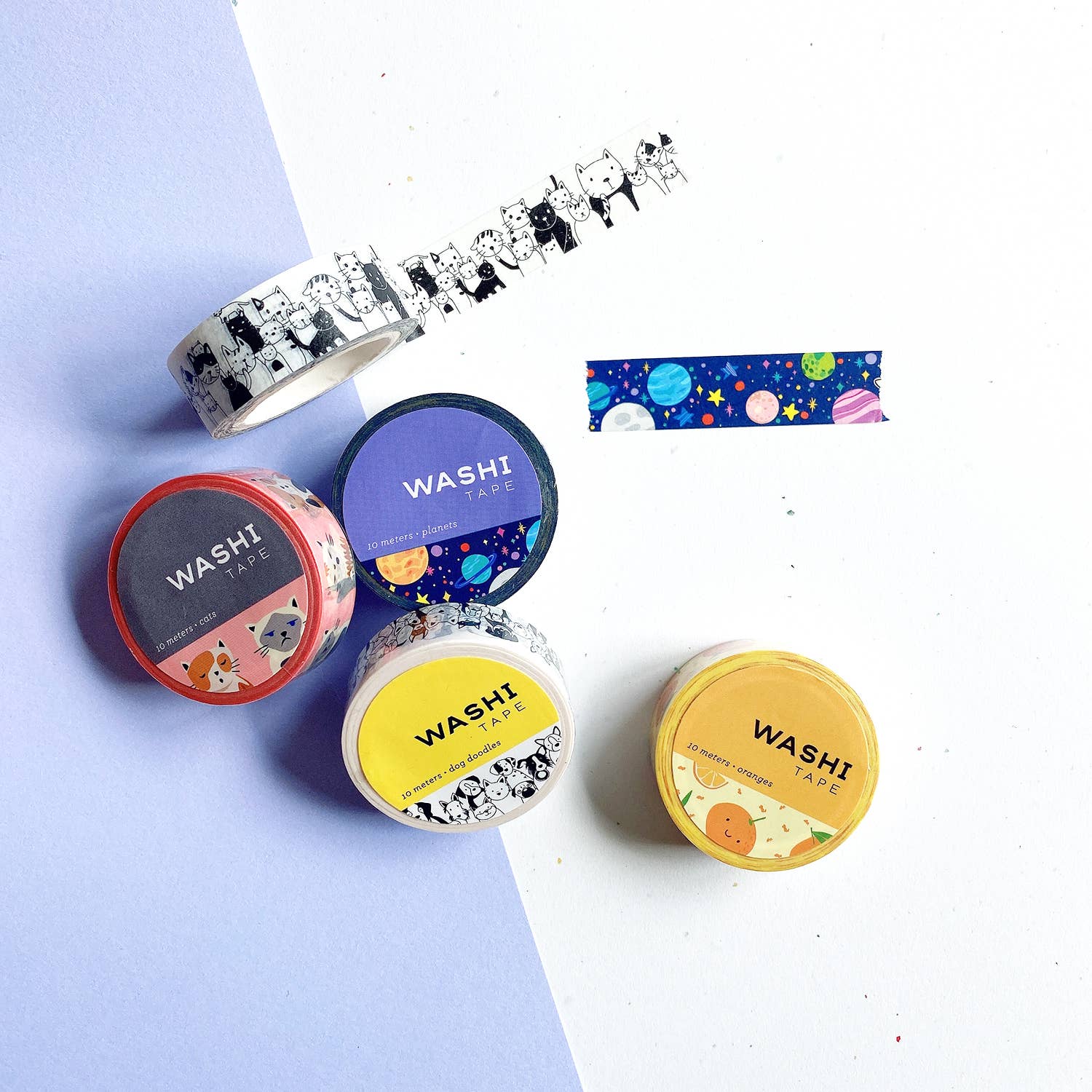 Favorite Story Girl of All Work Dog Doodles Washi Tape