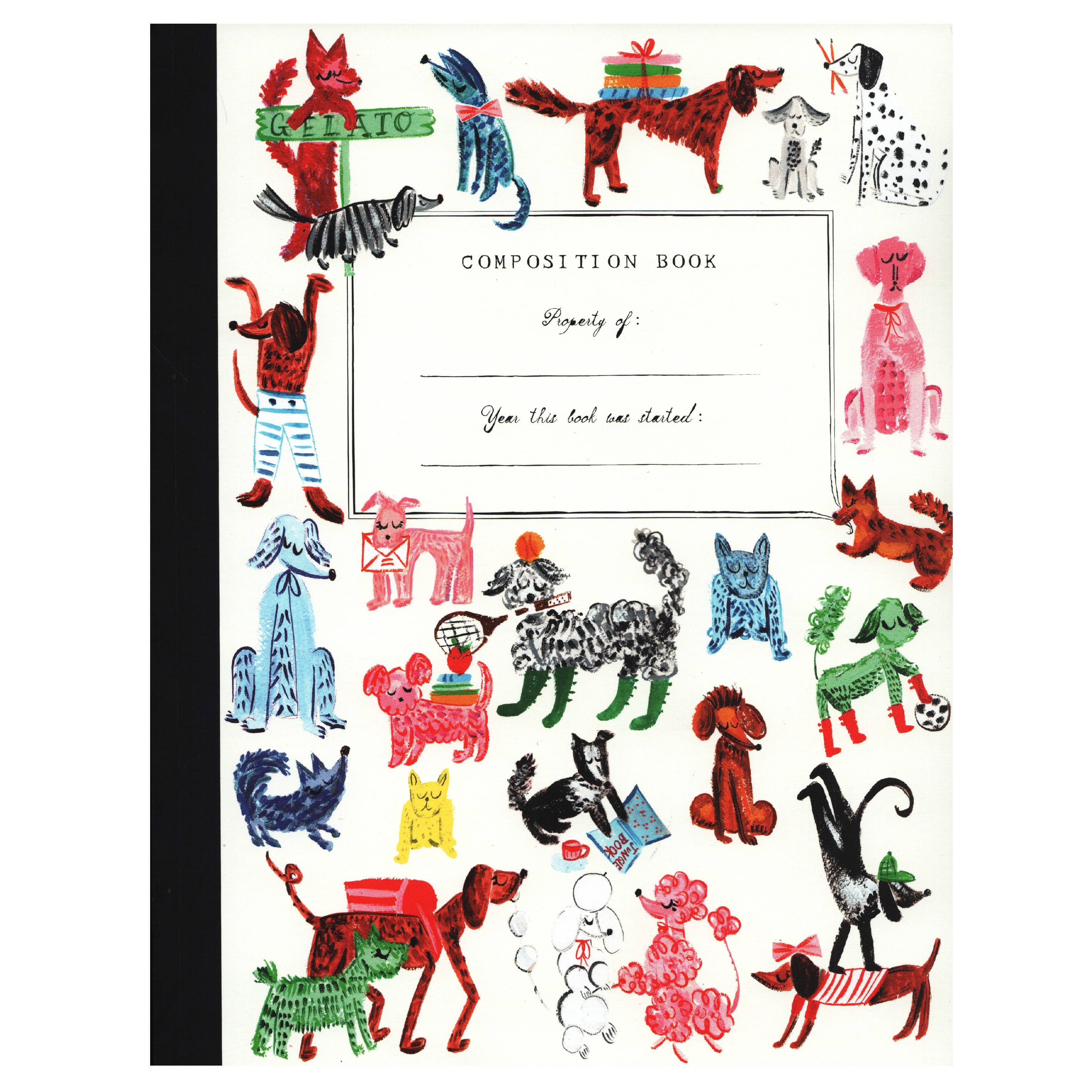 Favorite Story Mr. Boddington's Studio Doggies Composition Book