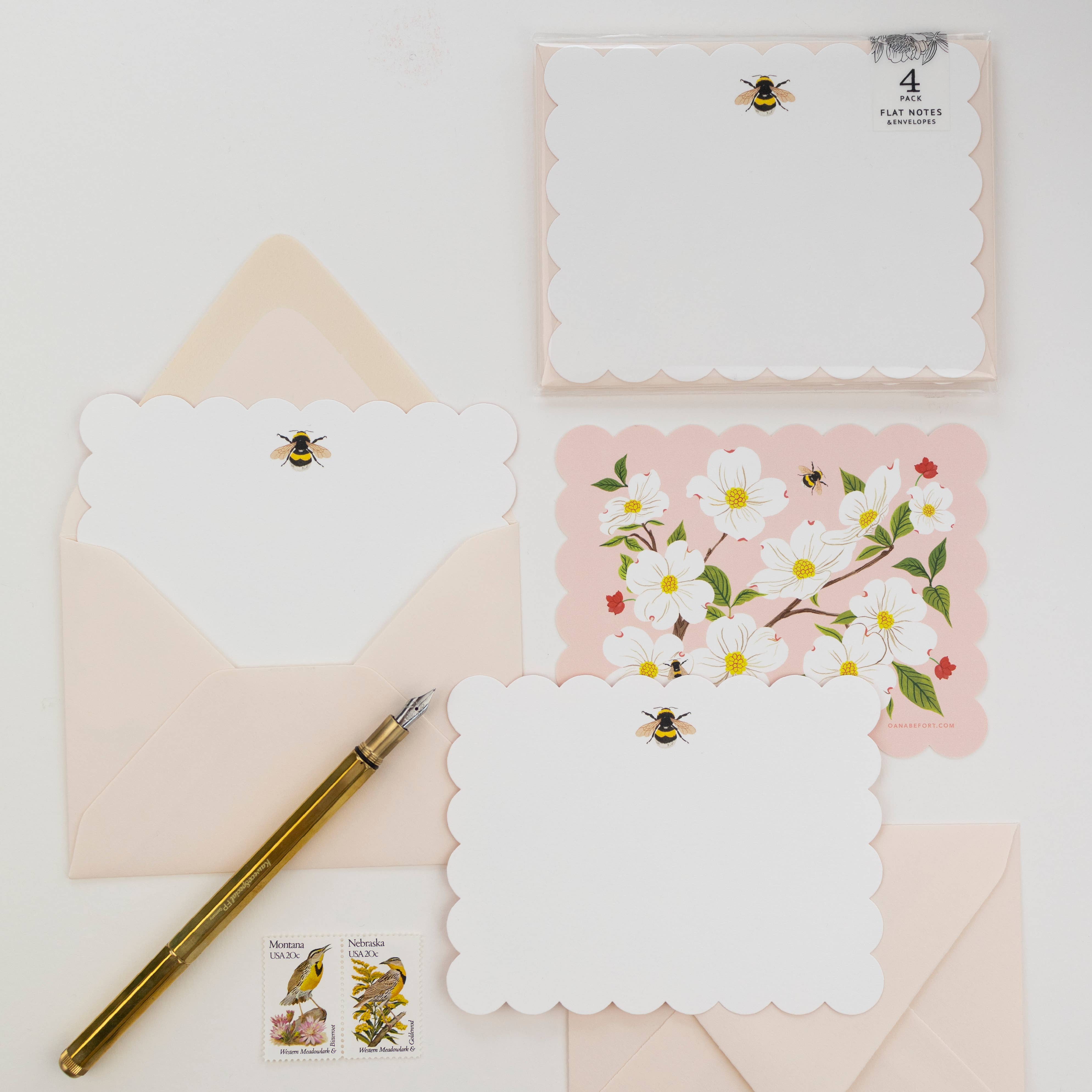 Favorite Story Botanica Paper Co. DOGWOOD Notecards | Set of 4