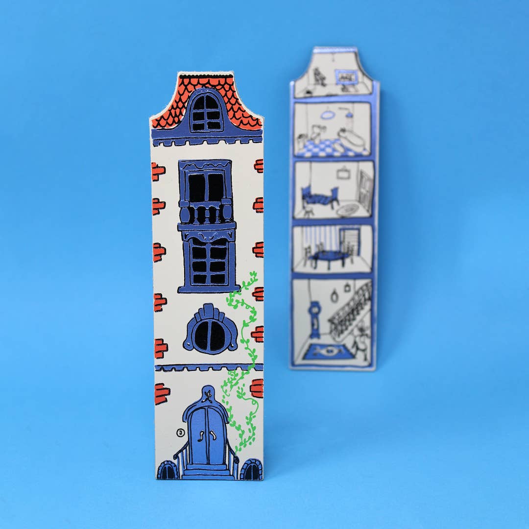 Favorite Story Ark Colour Design Cream Dolls House Bookmark