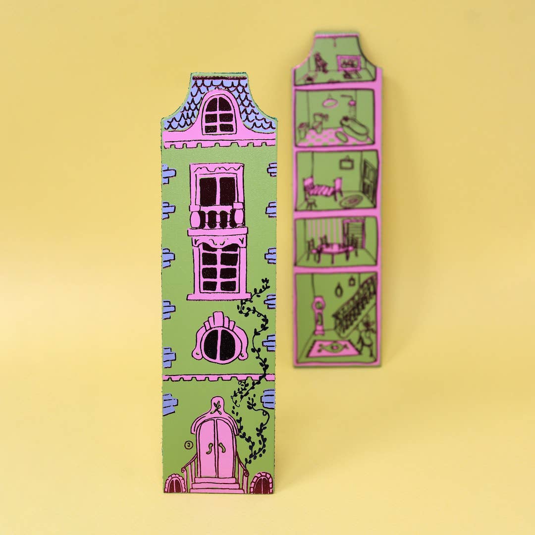 Favorite Story Ark Colour Design Cream Dolls House Bookmark