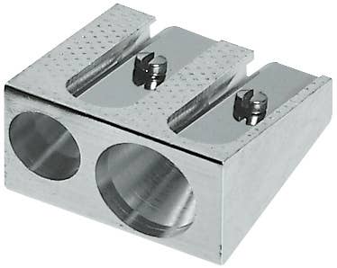 Favorite Story Faber-Castell / Creativity for Kids Double Hole Metal Pencil Sharpener, Standard/Jumbo - Case 20