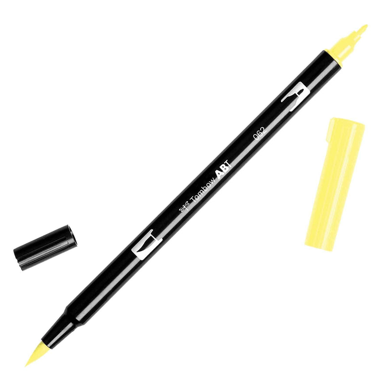 Favorite Story Tombow 062 Pale Yellow - SKU# 56507 Dual Brush Pen Art Markers - Open Stock