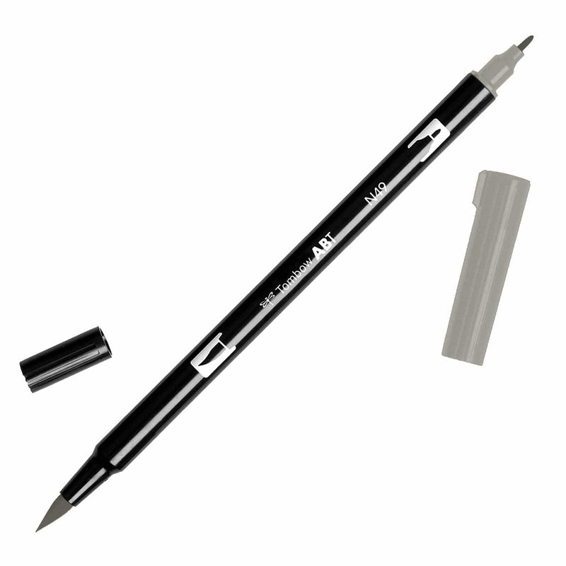 Favorite Story Tombow N49 Warm Gray 8 - SKU# 56635 Dual Brush Pen Art Markers - Open Stock