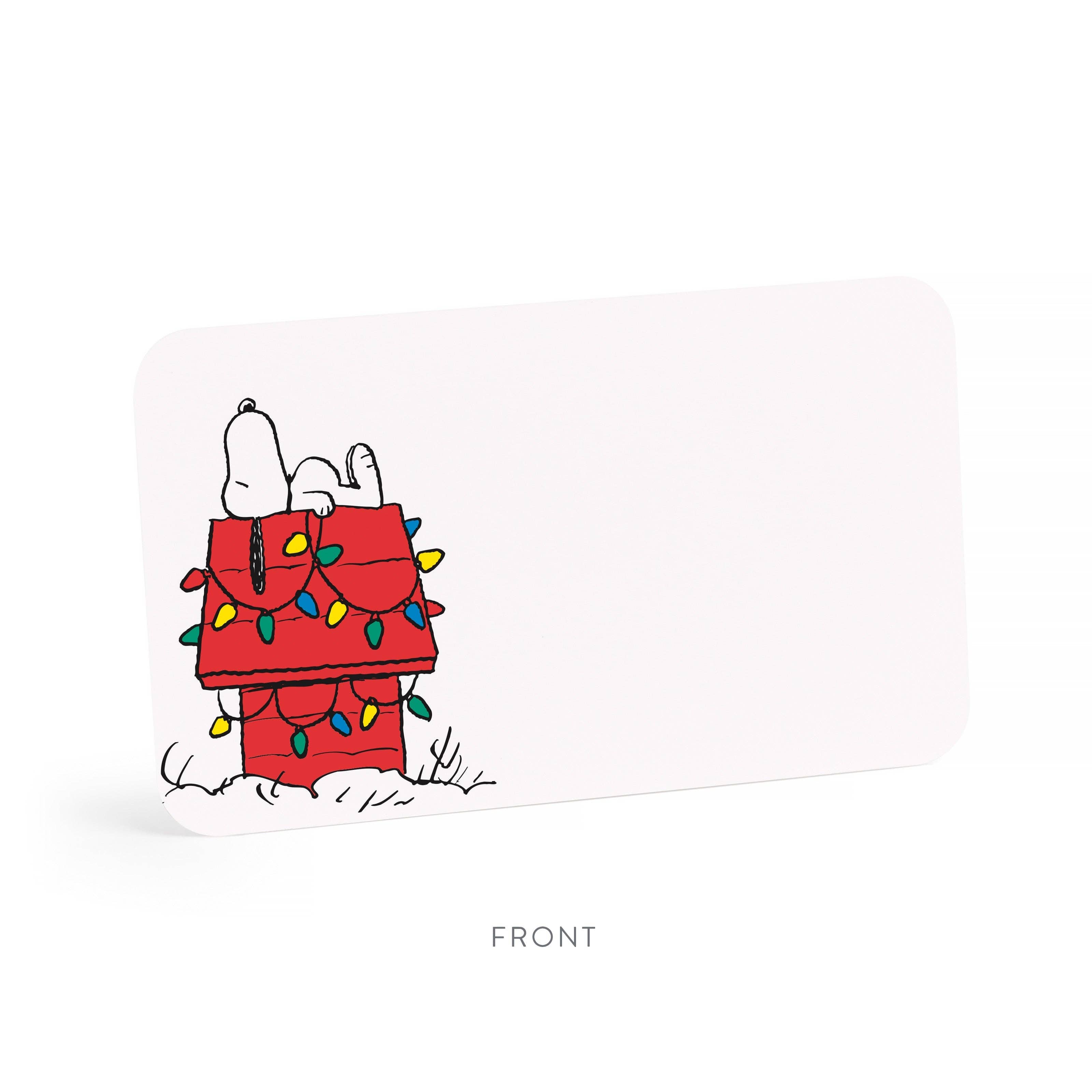 Favorite Story E. Frances Paper E. Frances x Peanuts™ Snoopy Holiday Dog House Little Notes®