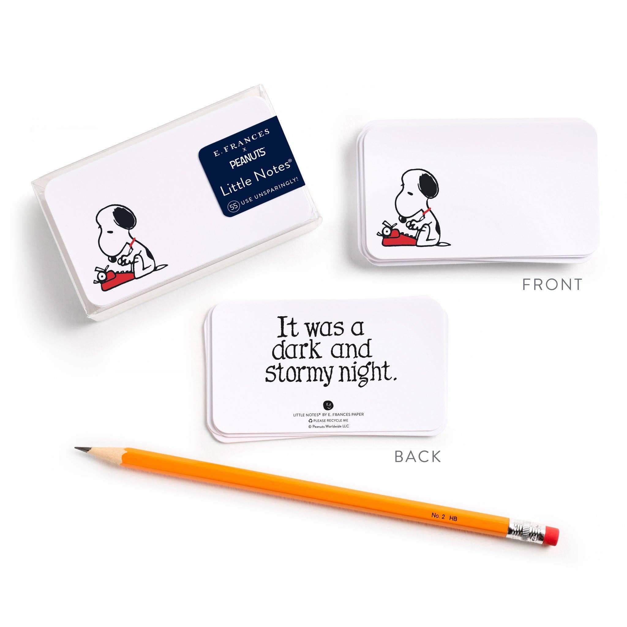 Favorite Story E. Frances Paper E. Frances x Peanuts™ Snoopy Typing Little Notes