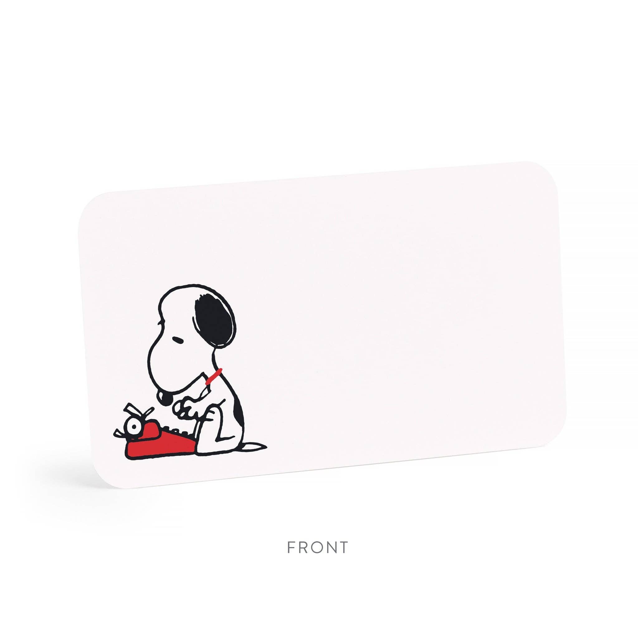 Favorite Story E. Frances Paper E. Frances x Peanuts™ Snoopy Typing Little Notes