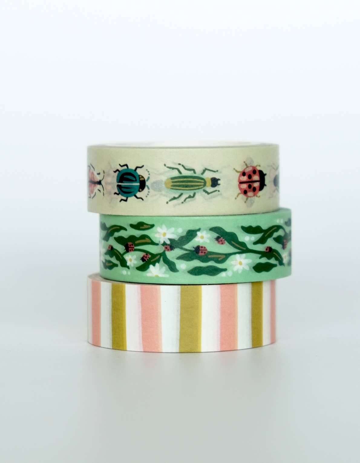 Favorite Story Idlewild Co. Entomologist Garden Washi Tape, Set of 3