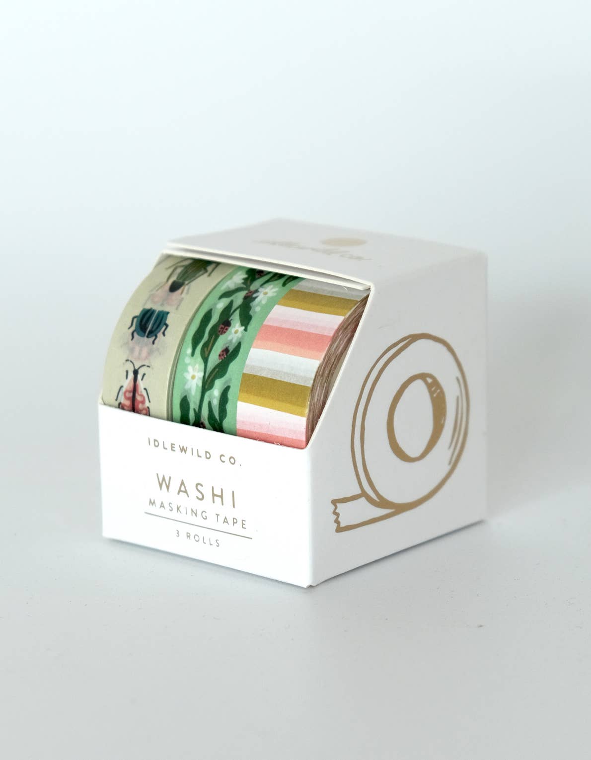 Favorite Story Idlewild Co. Entomologist Garden Washi Tape, Set of 3