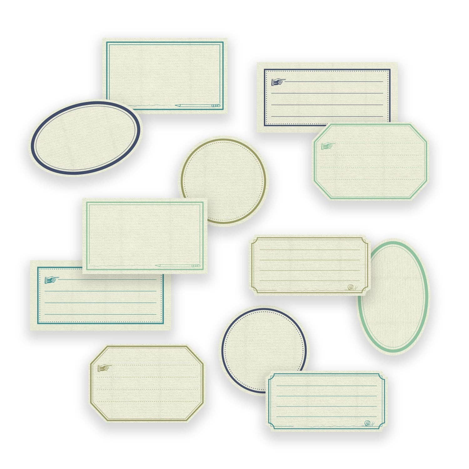 Favorite Story Belle & Union Ephemeria Paper Label Stickers, Cool